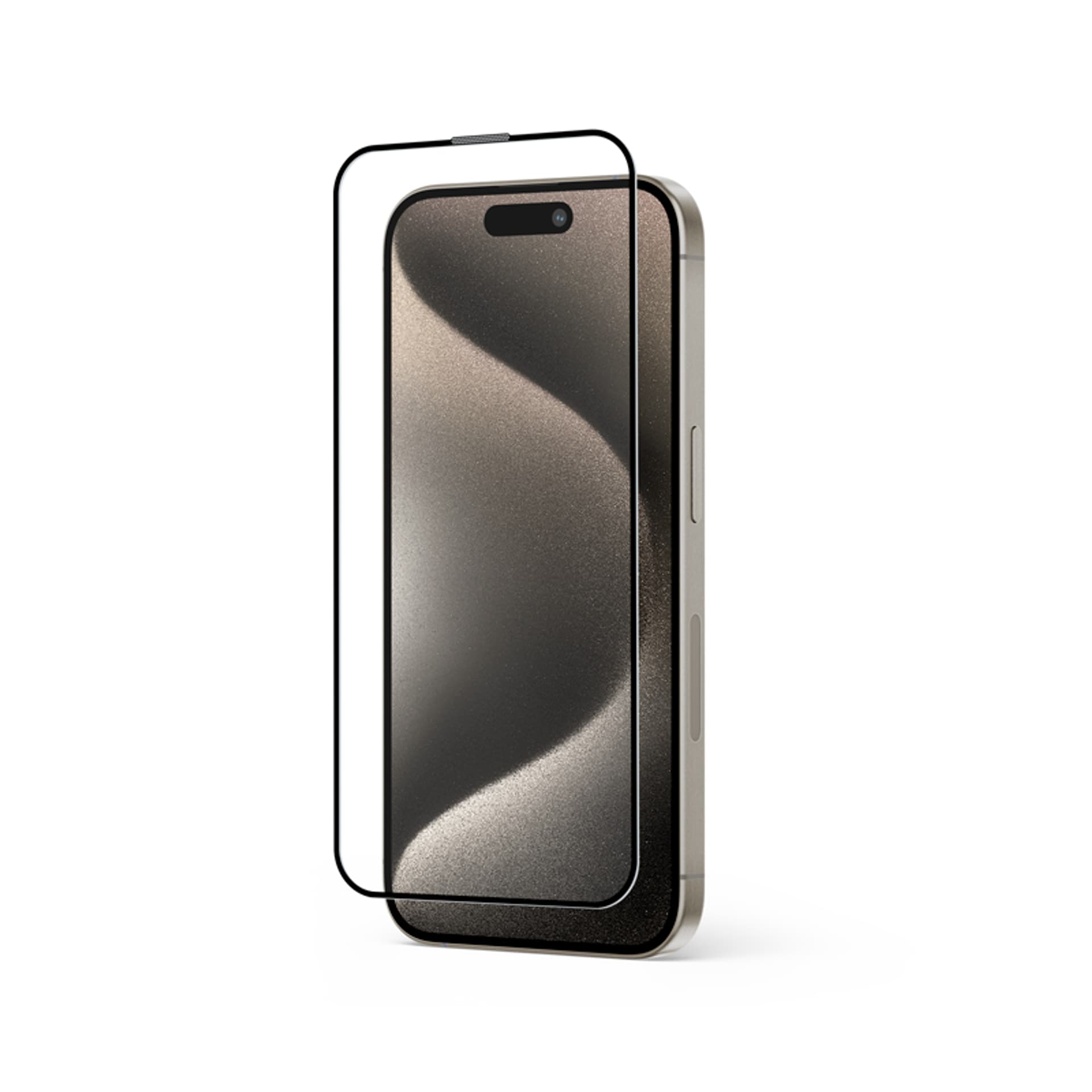 

Crong Anti-Bacterial 3D Armour Glass - Szkło hartowane 9H na cały ekran iPhone 15 Pro Max + ramka instalacyjna