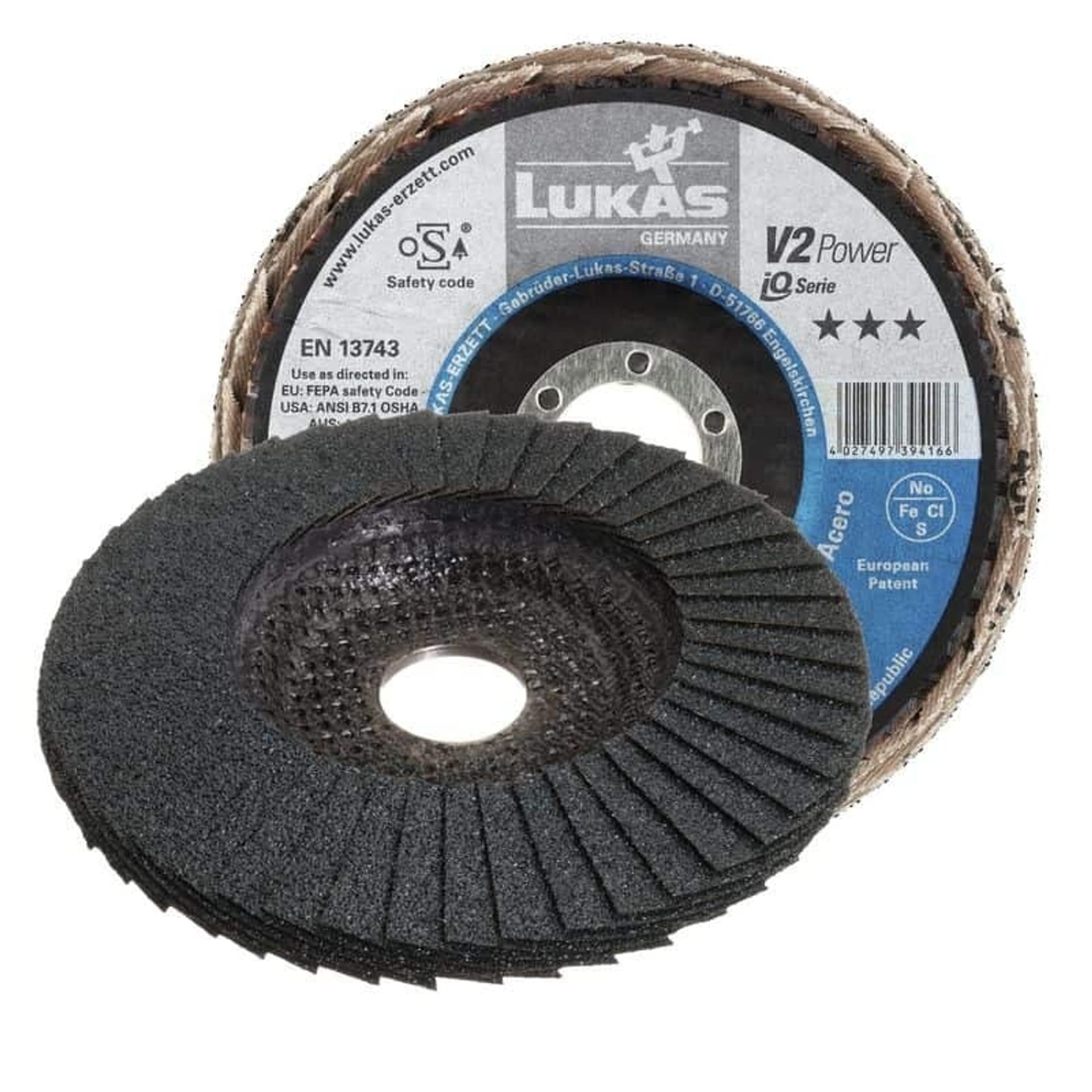 

LAMELKA V2 POWER 125MM ZK P60
