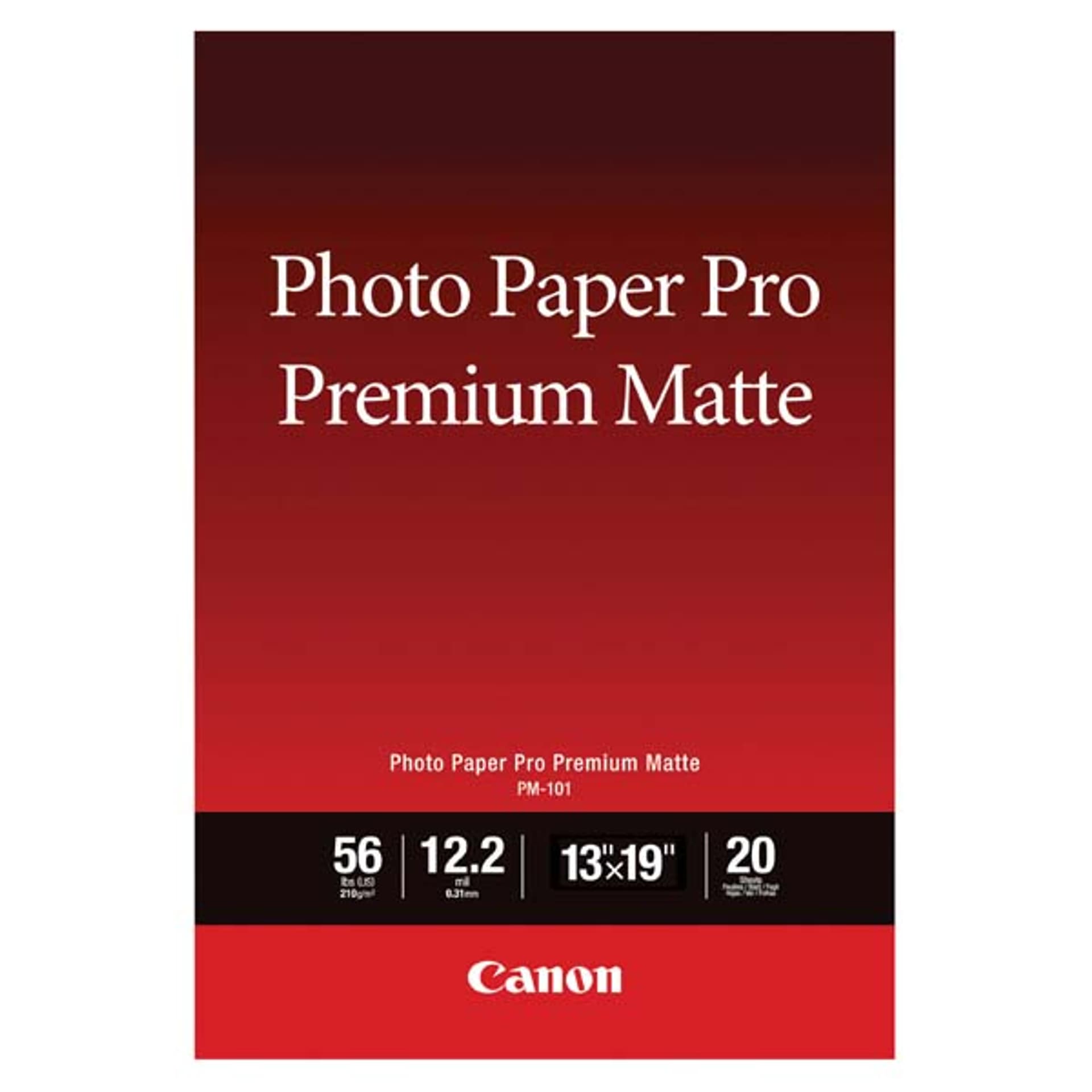 

Canon Photo paper premium matte, PM-101, foto papier, matowy, 8657B007, biały, A3+, 13x19", 210 g/m2, 20 szt., atrament