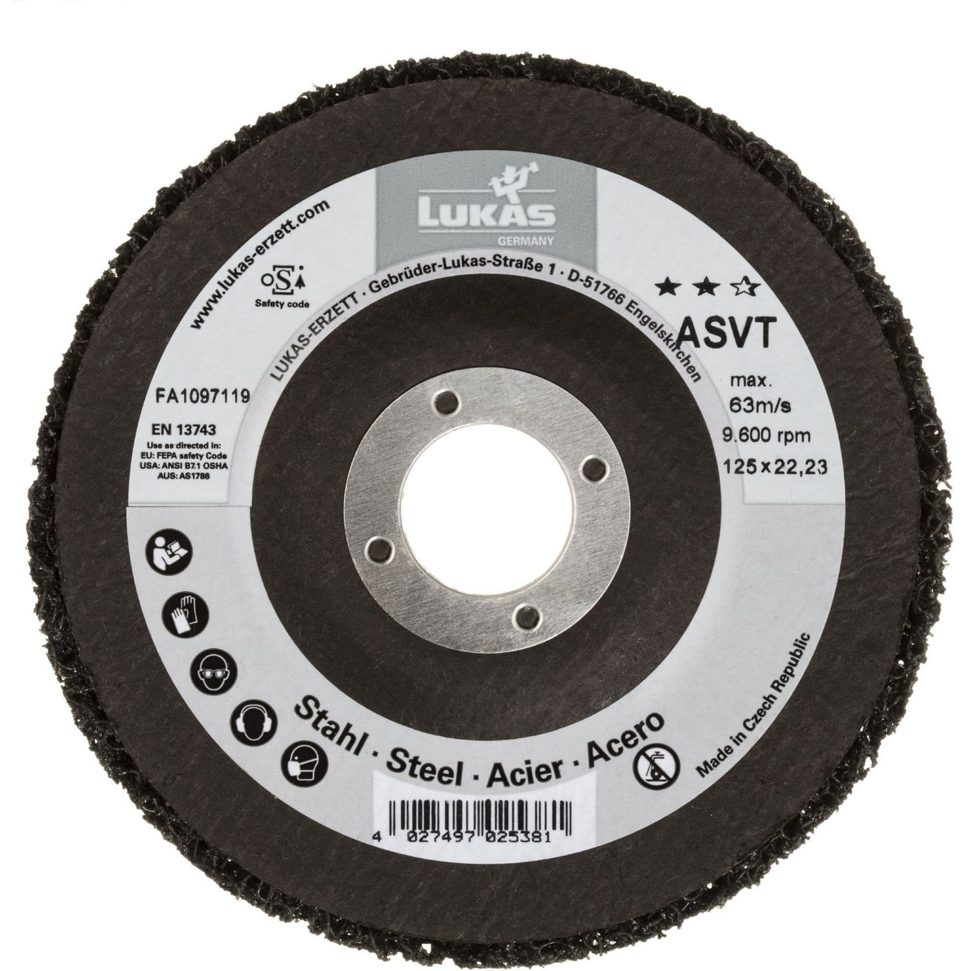

LAMELKA Z WŁÓKNINY ASVT 125MM