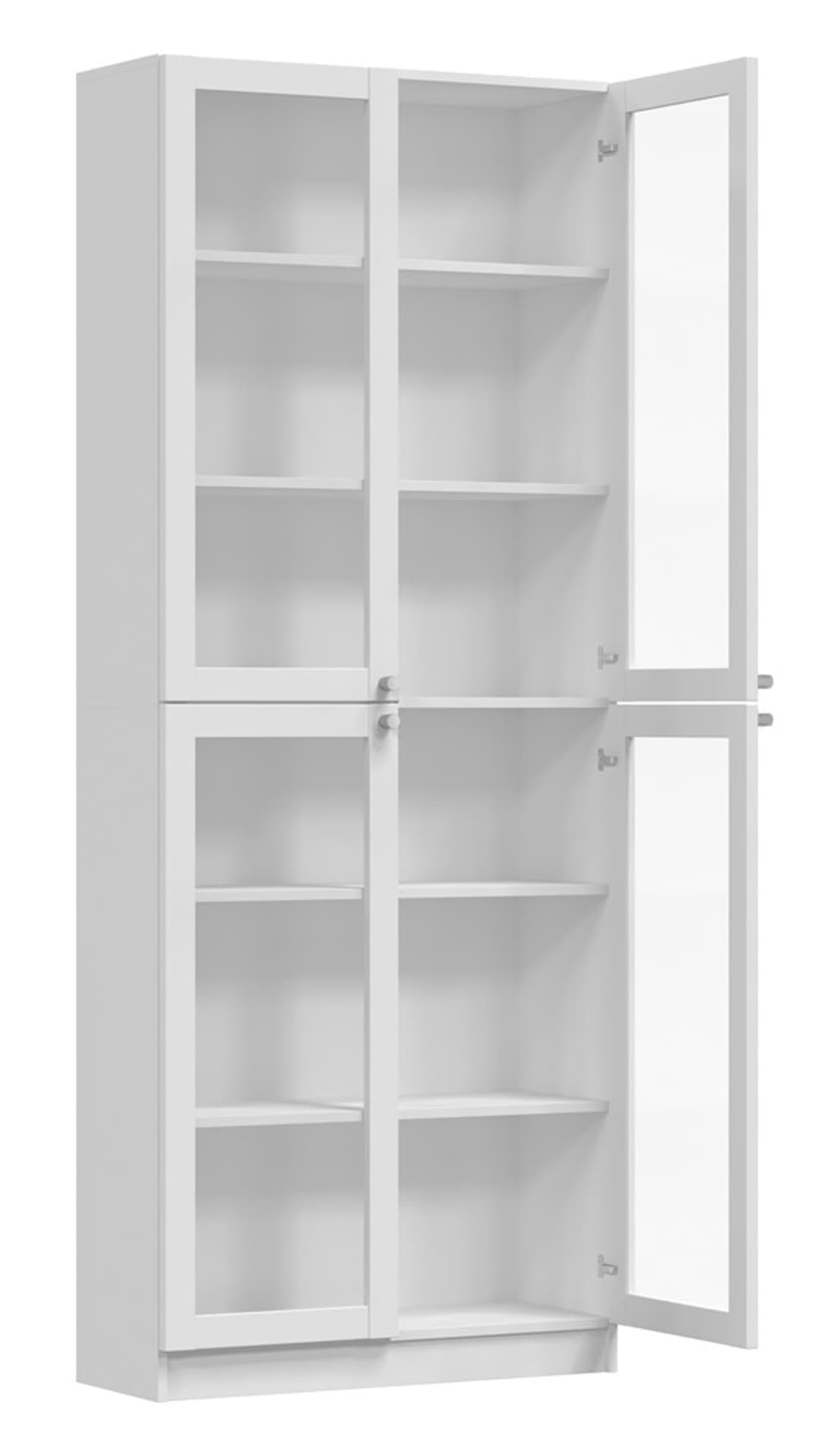 

WITRYNA 80CM PAFOS BIAŁY 4 SZYBY KOMPLET