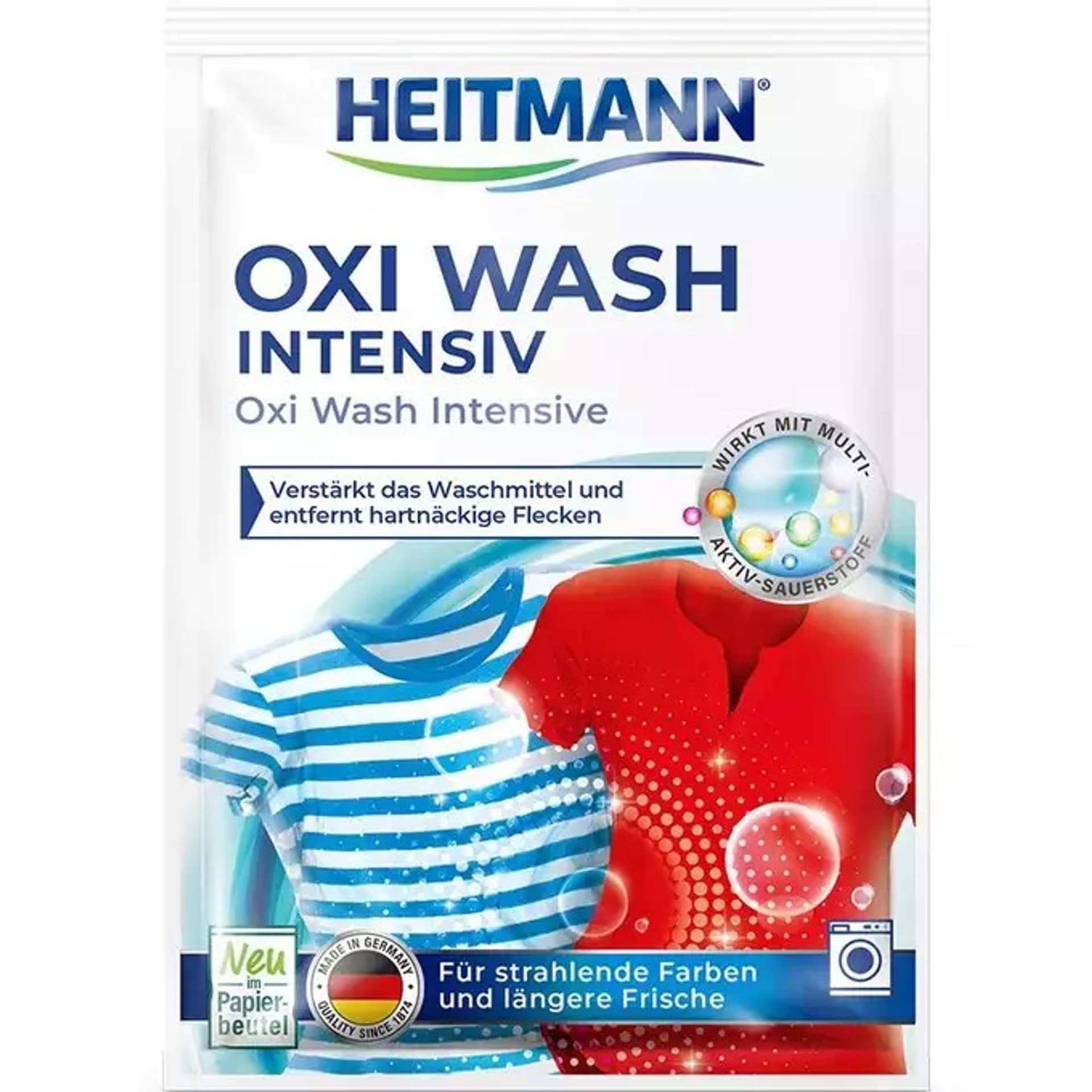 

HEITMANN OXI Wash Intesiv 50g Odplamiacz saszetka