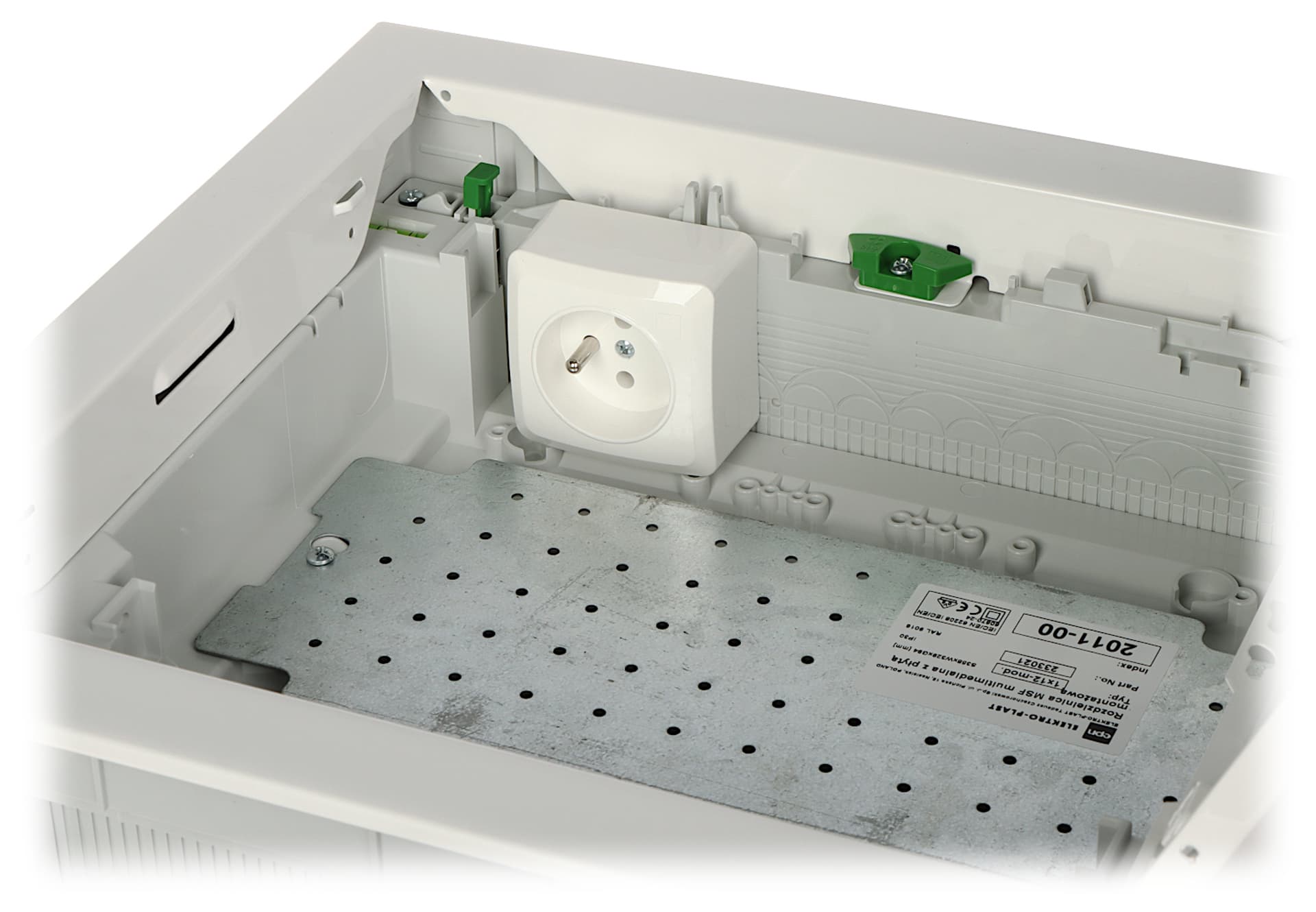 

TELEKOMUNIKACYJNA SKRZYNKA PODTYNKOWA MSF-MULTI-1X12/PT/W/EPN