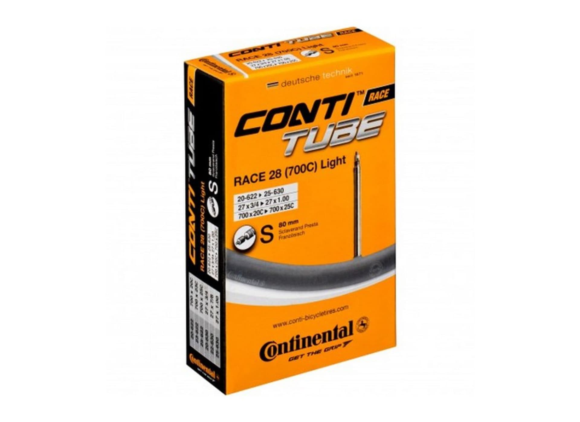 

Continental dętka szosa Race 28 18-25x700 S80mm