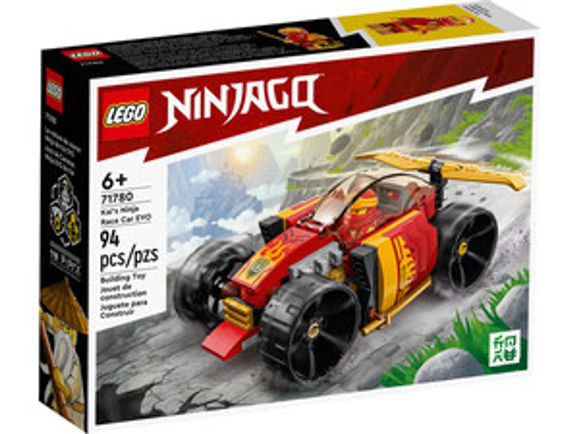 

LEGO Ninjago Samochód wyścigowy ninja Kaia EVO 71780