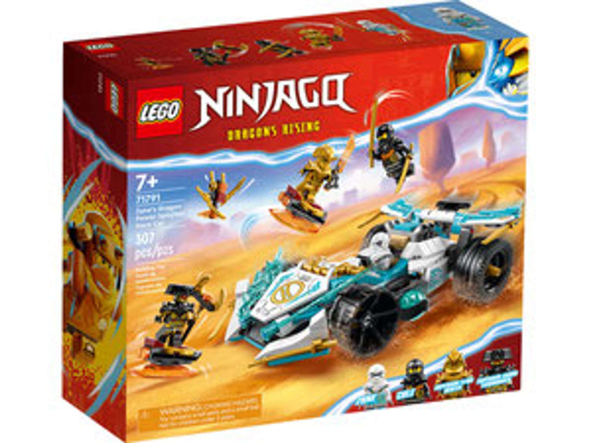 

Lego NINJAGO 71791 Smocza moc Zanea - wyścigówka..