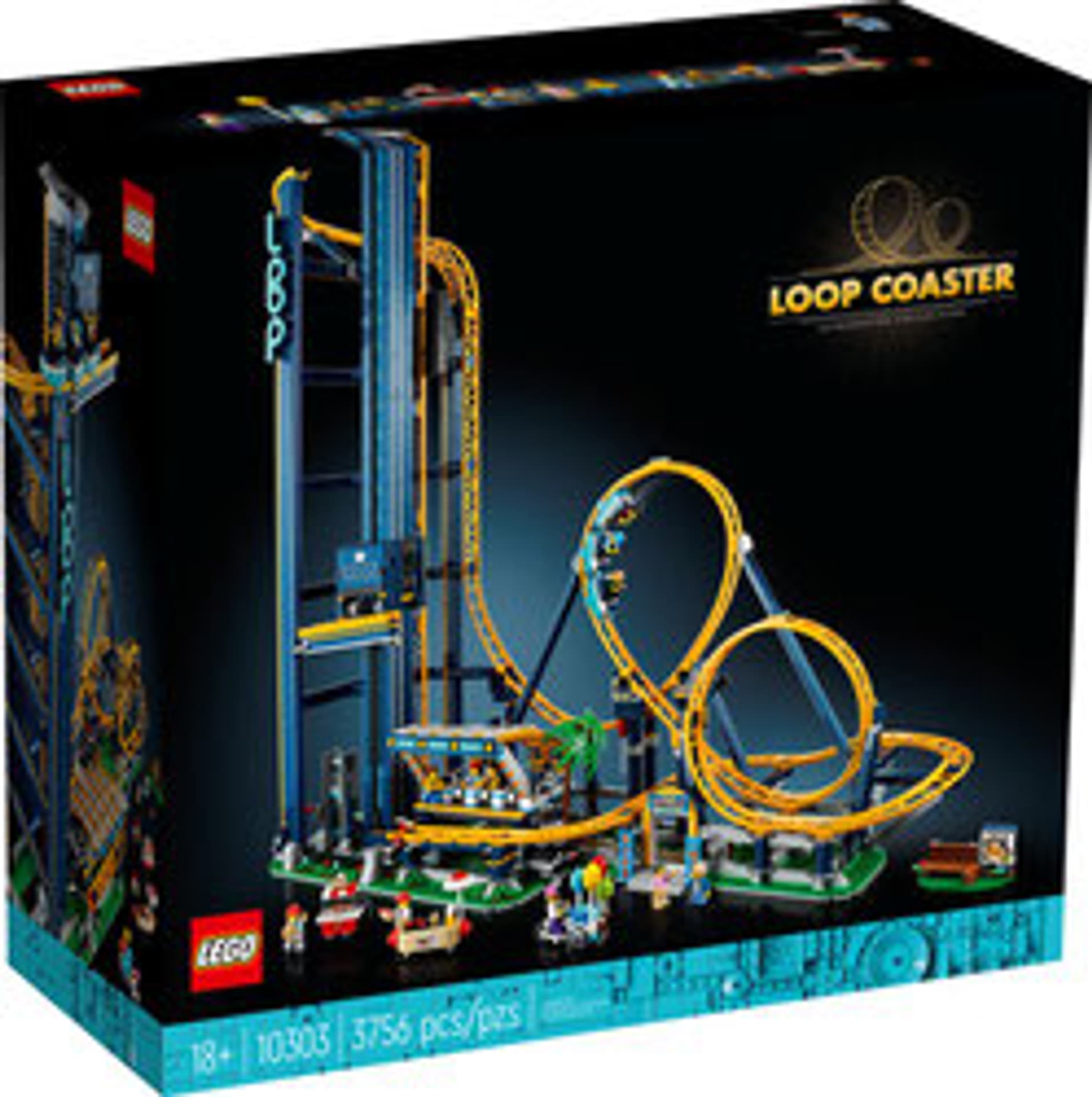 

Torba Creator Expert - Kolejka górska z pętlami LEGO