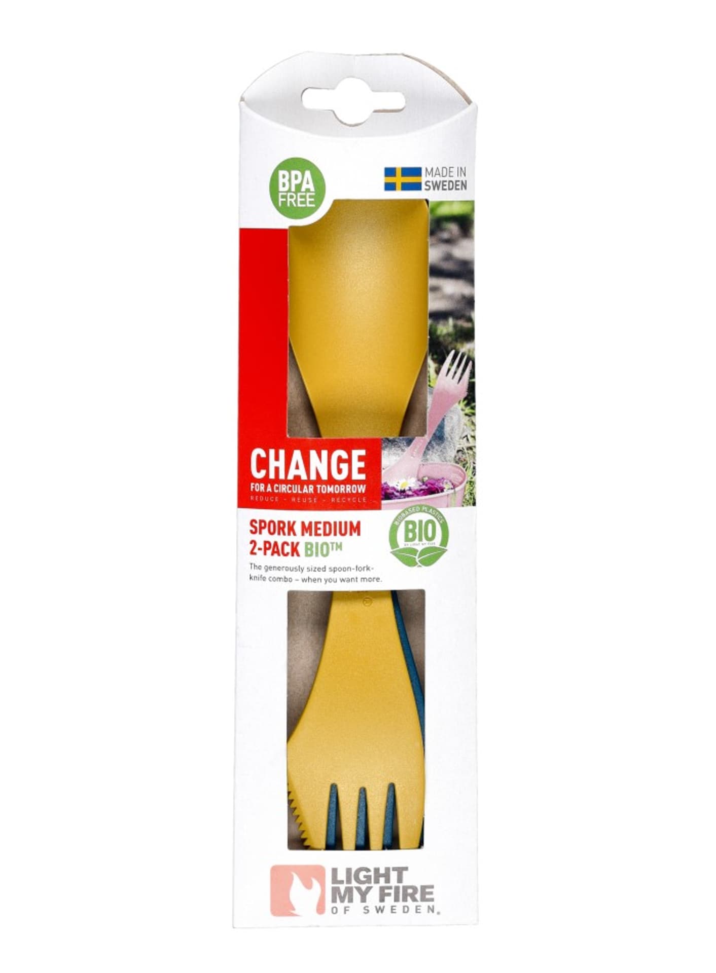 

Niezbędnik LMF Spork M Bio 2-pack my/hb