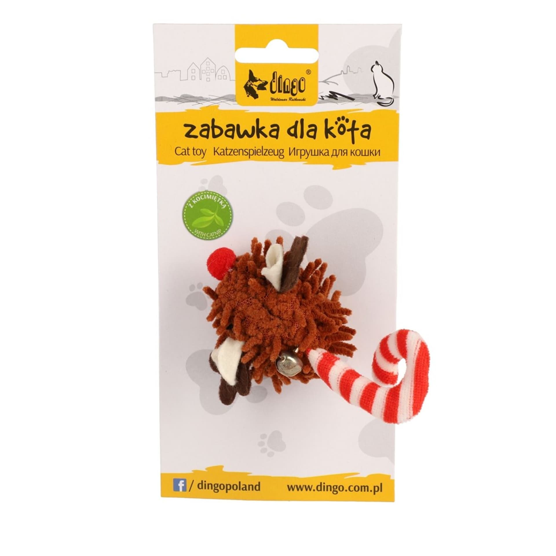 

Dingo Zabawka dla kota - Jeżomyszka MOP
