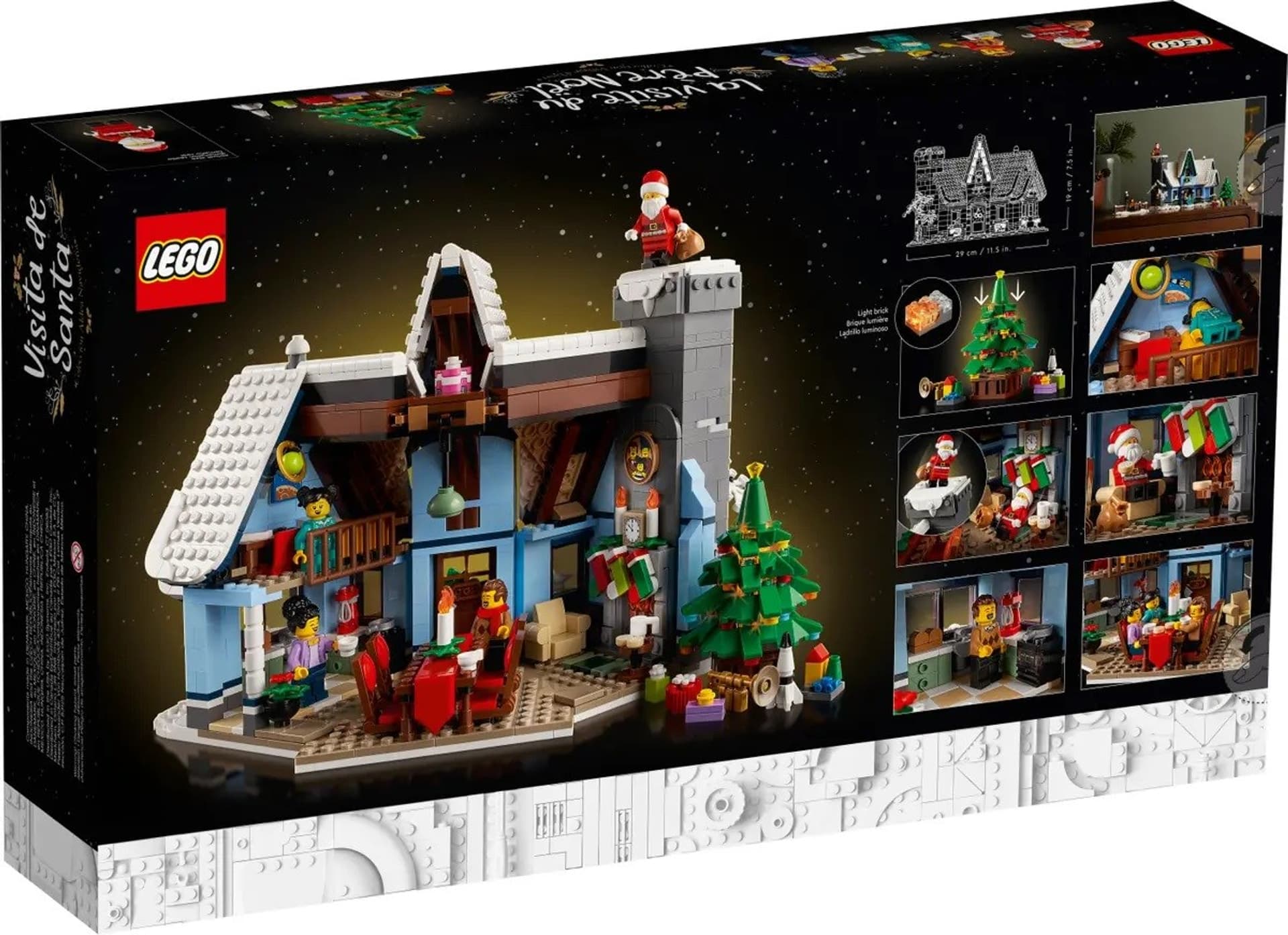 

LEGO Icons 10293 Wizyta Świętego Mikołaja
