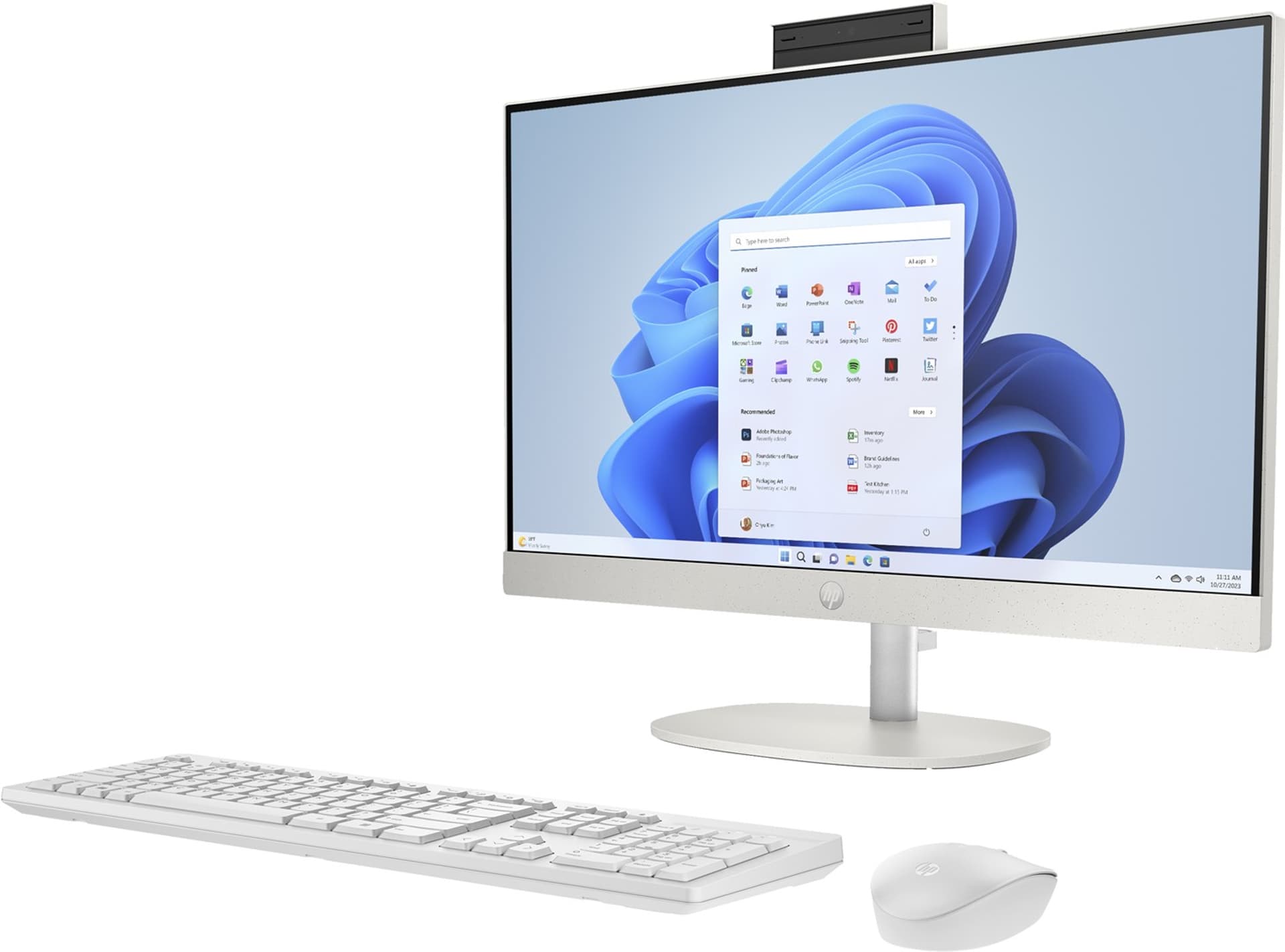 

HP AiO 24-cr0003nw Ryzen 5 7520U 23,8"FHD AG IPS 16GB_DDR5 SSD512 Radeon 610M Win11 2Y Shell White