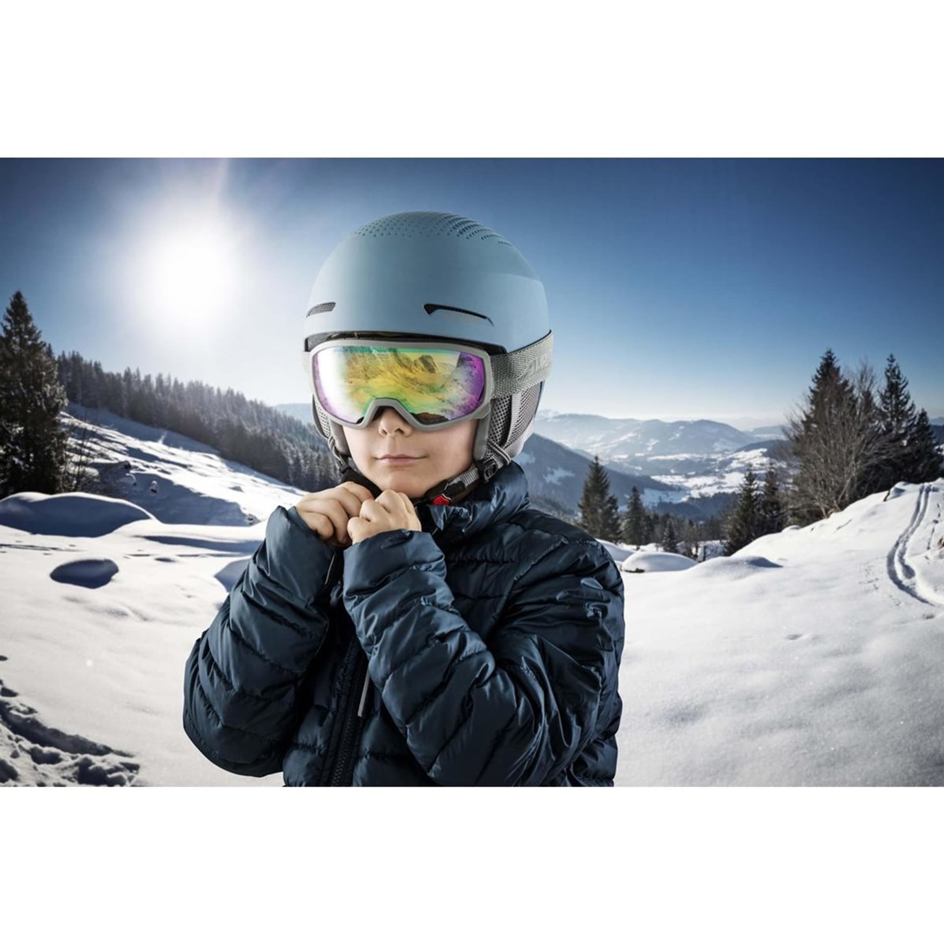 

Kask zimowy ALPINA ZUPO turquoise matt 51-55