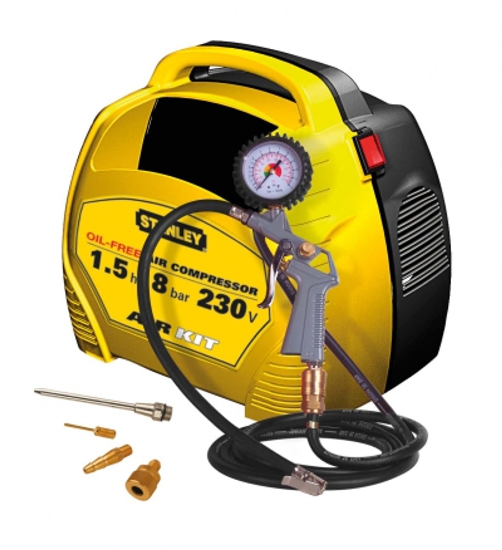 

KOMPRESOR BEZOLEJOWY AIR KIT 1.5KM 8BAR