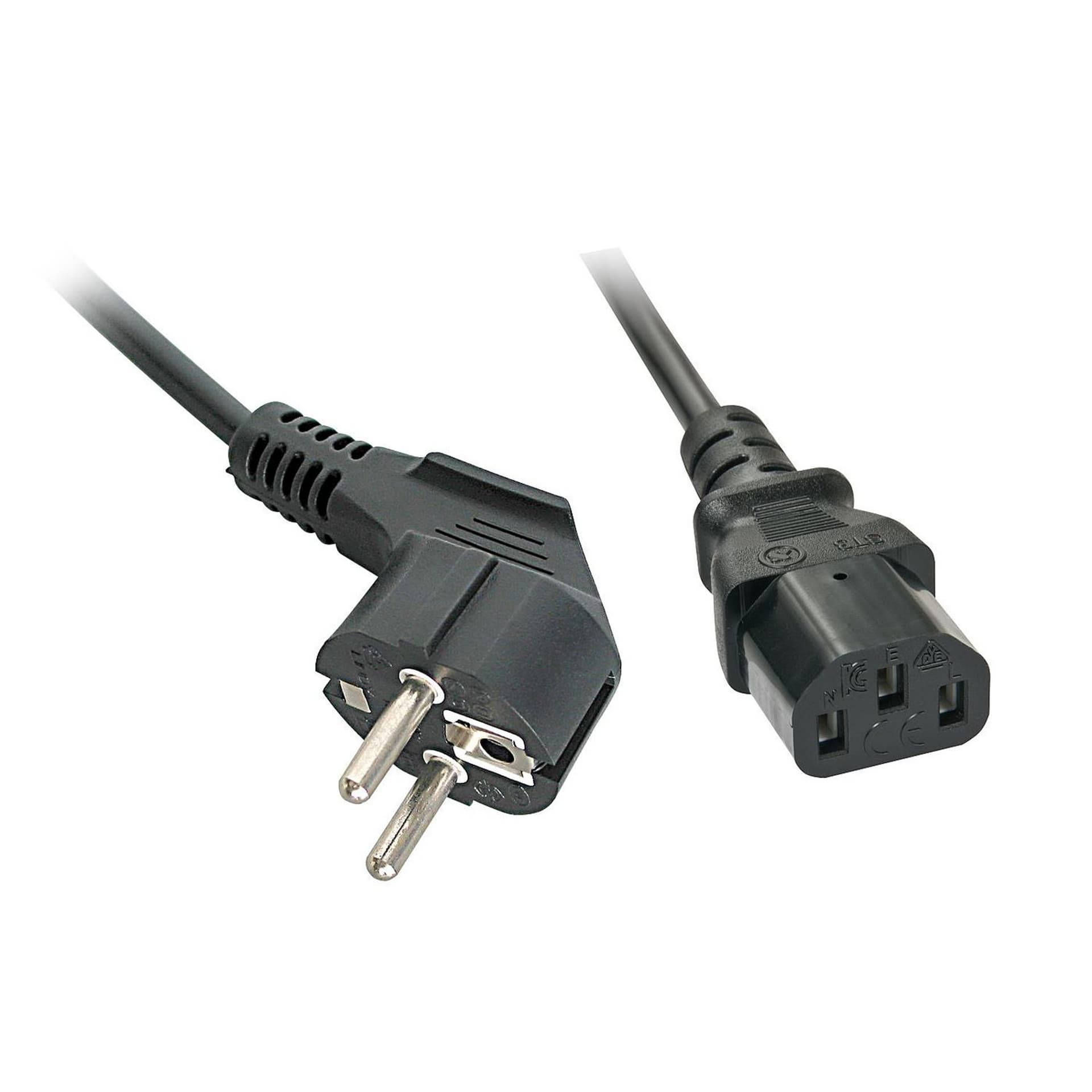 

Lindy 2M Schuko Angled To C13 Mains