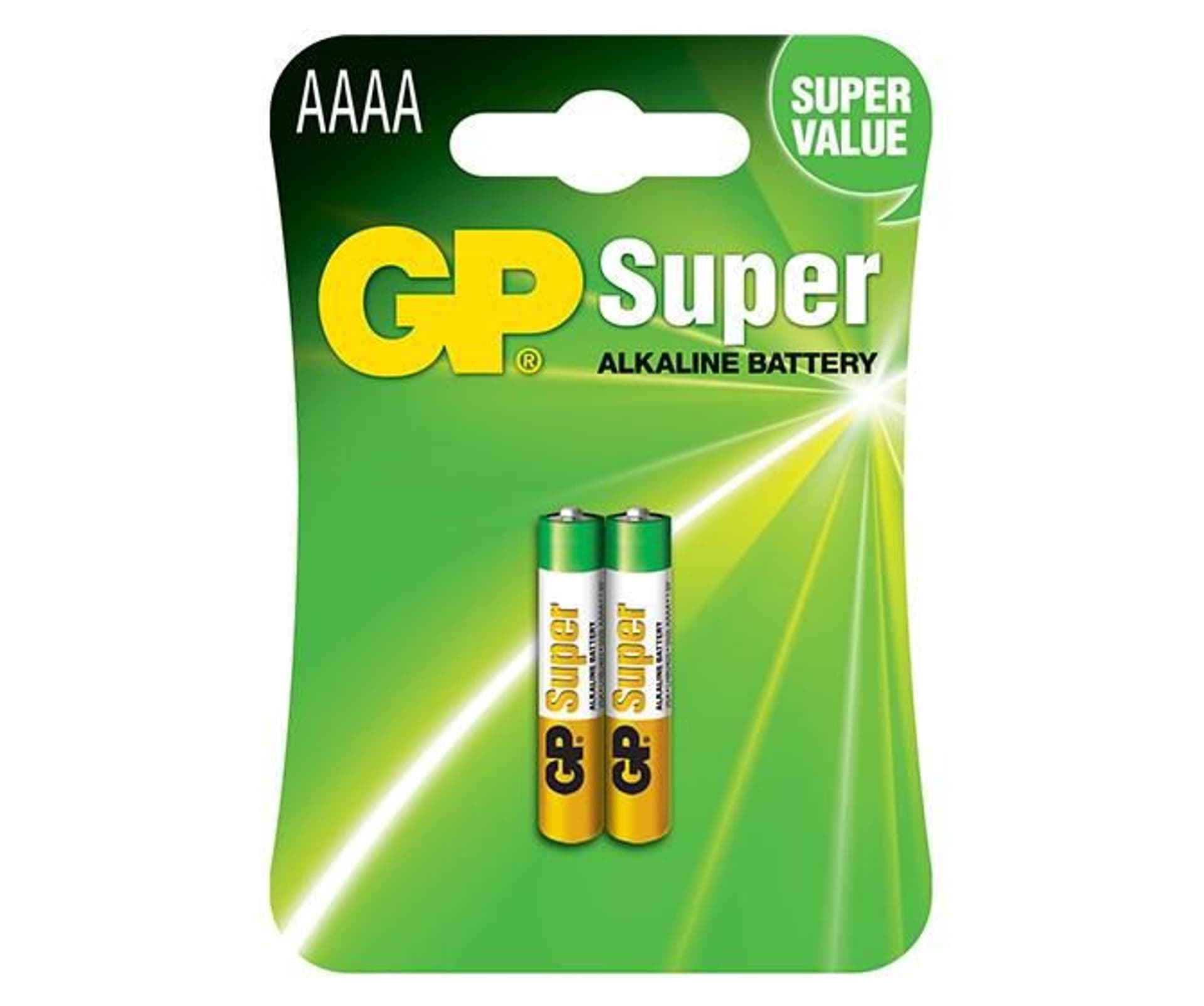 

Bateria alkaliczna, AAAA, 1.5V, GP, blistr, 2-pack, specjalny