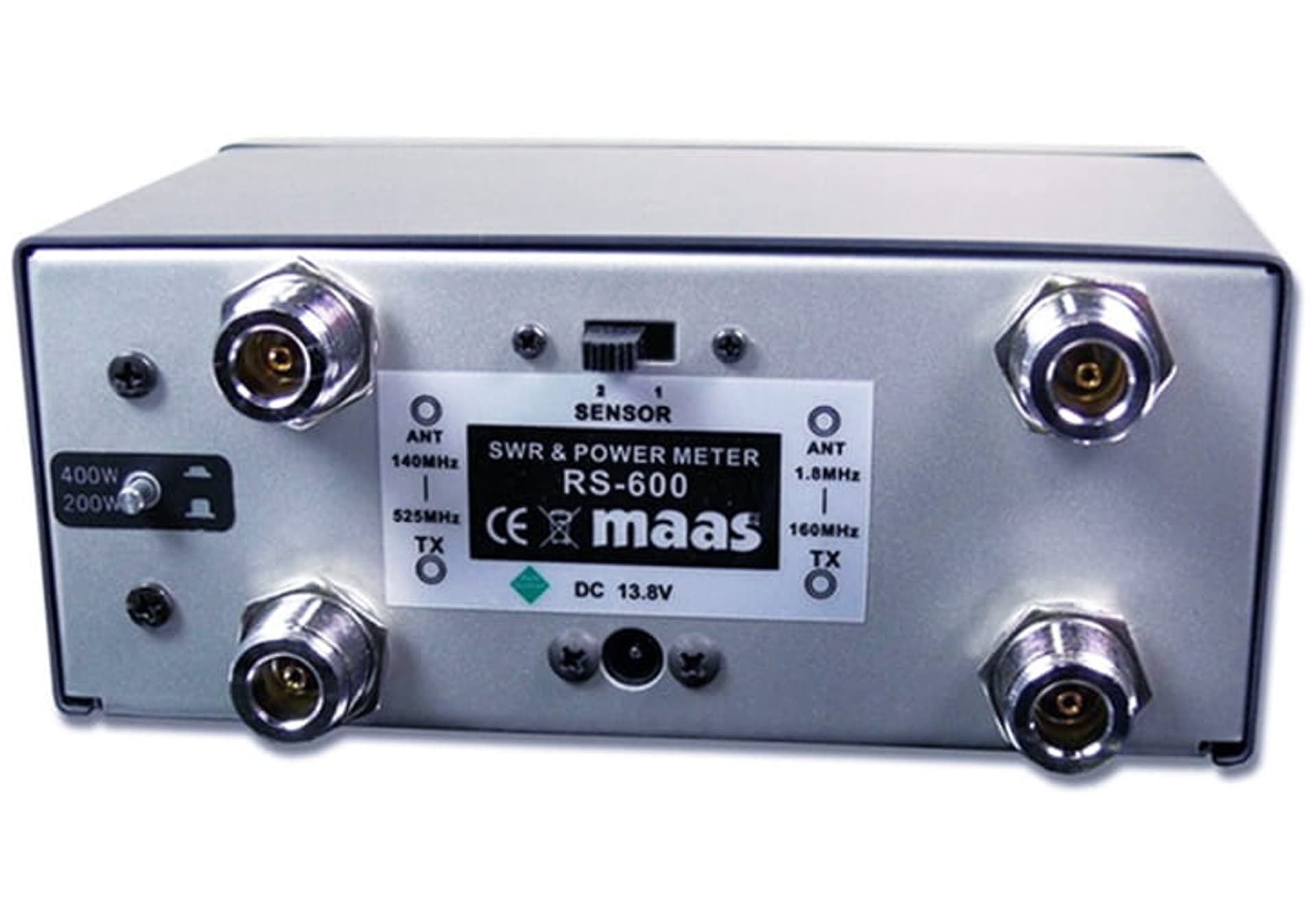 

Miernik SWR RS-600 Maas 1.8-160/140-525MHZ 400W reflektometr