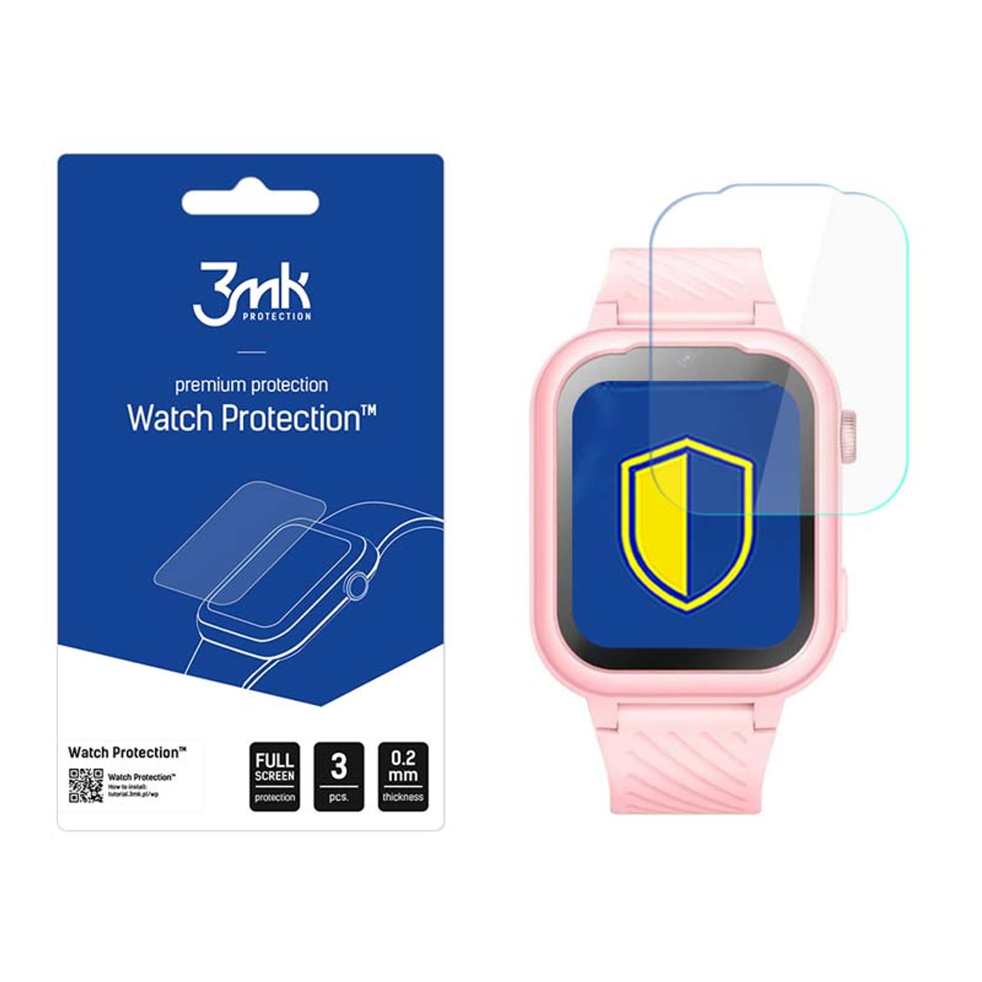 

3mk Watch Protection ARC+ - Folia ochronna do Garett Kids Essa (3 szt)