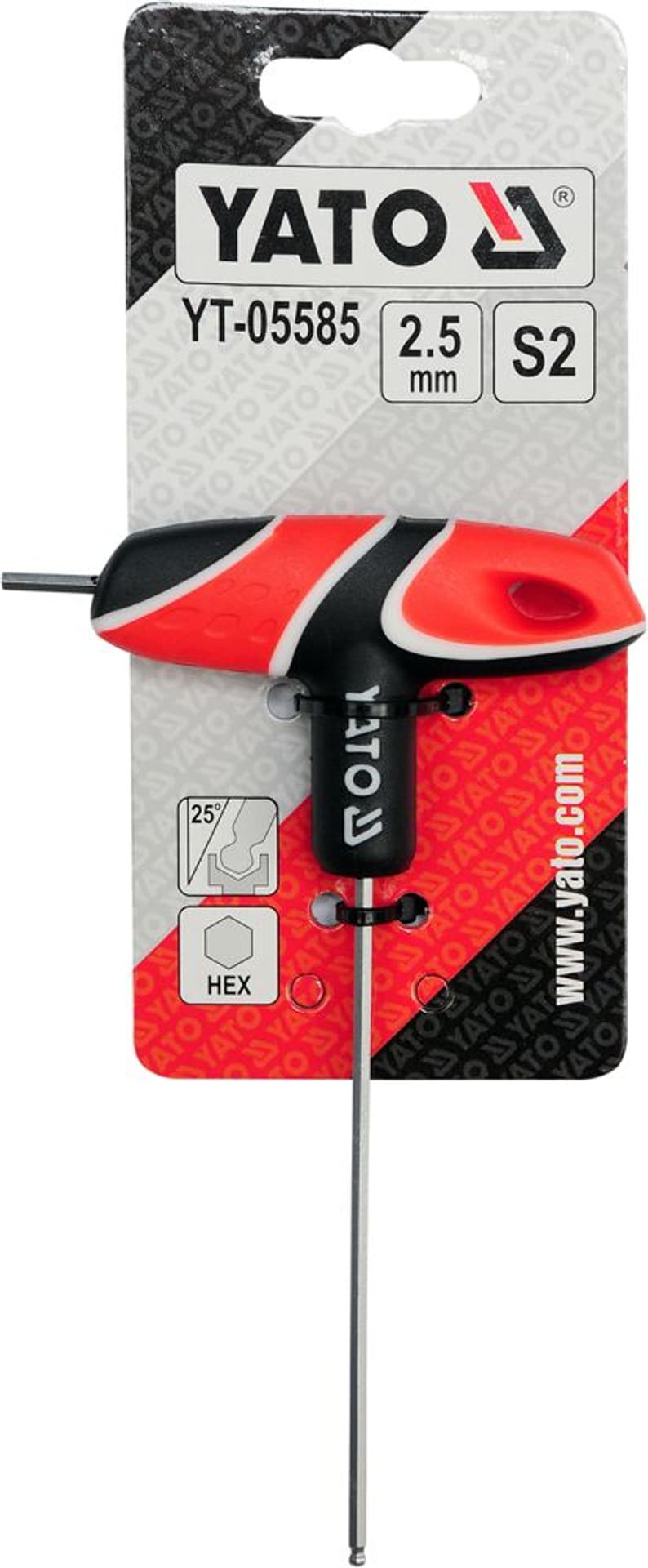 

KLUCZ TRZP HEX (KULKA) Z RĘKOJEŚCIĄ 3MM, Kulka) z rękojeścią 3m