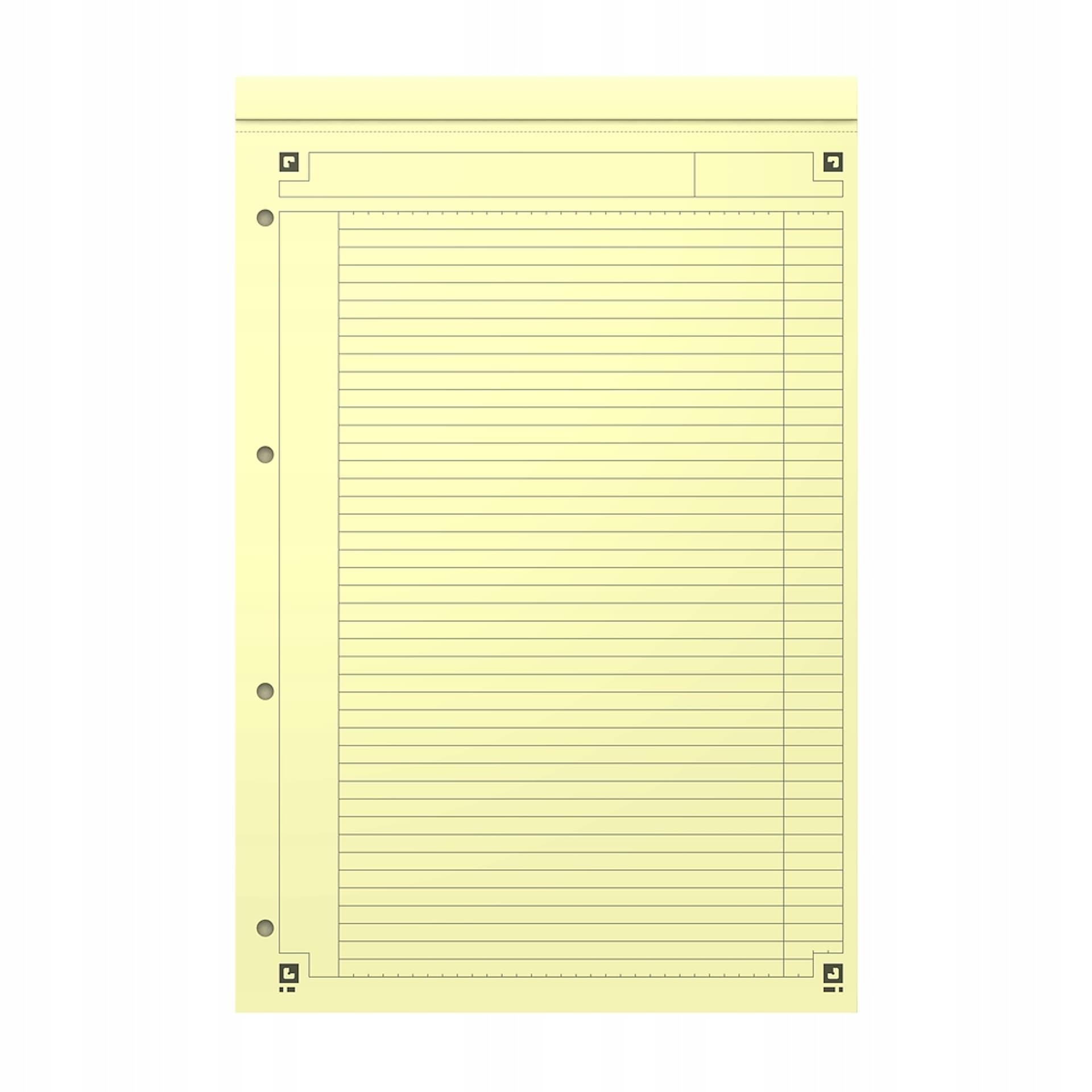 

Notatnik A4+ 80k linia żółty OXFORD Notepad International 100100101