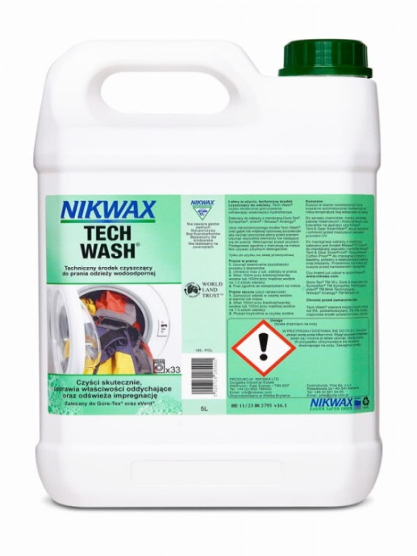 

Środek do prania Nikwax Tech Wash 5 L