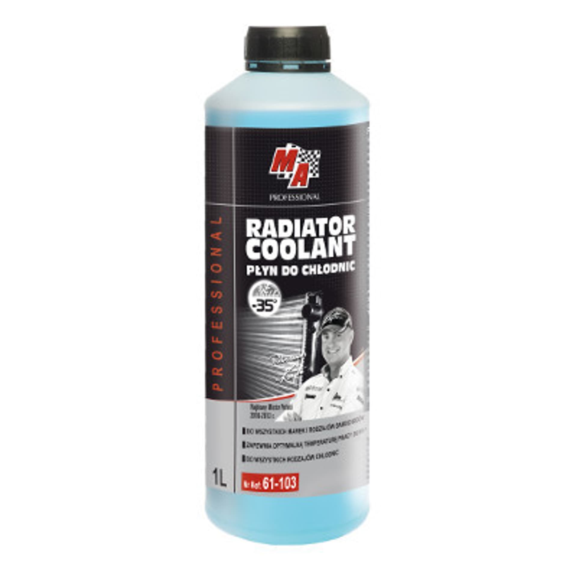 

PŁYN DO CHŁODNIC SAMOCHODOWYCH NIEBIESKI 1 L