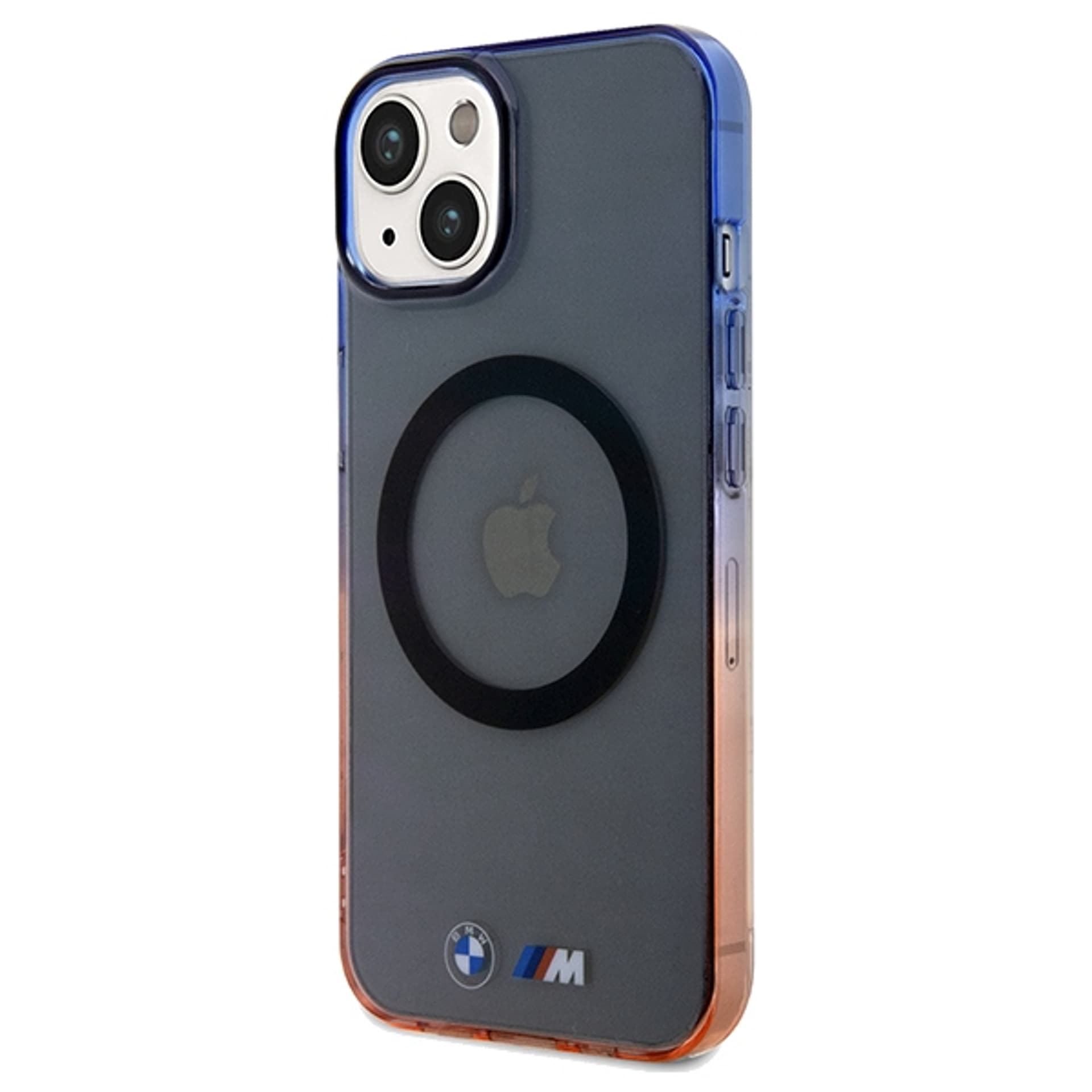 

BMW BMHMP15SHTGE iPhone 15 / 14 / 13 6.1" szary/grey hardcase Gradient Bumper MagSafe
