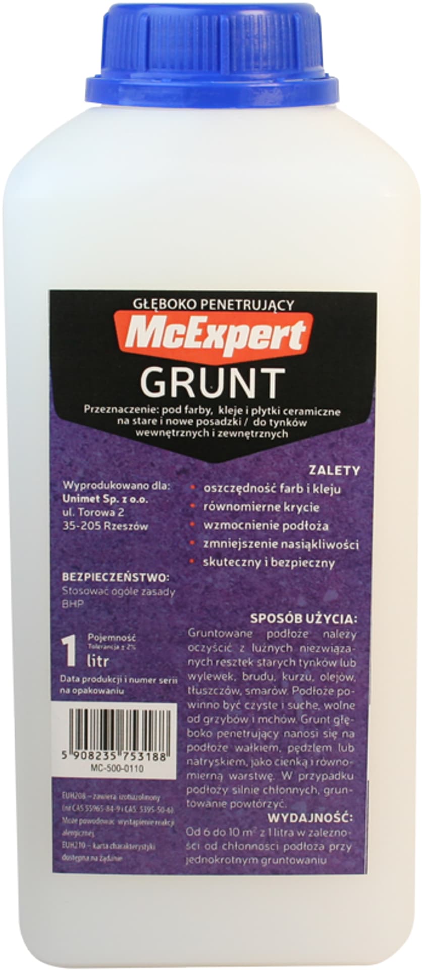 

GRUNT GŁĘBOKOPENETRUJĄCY 1L