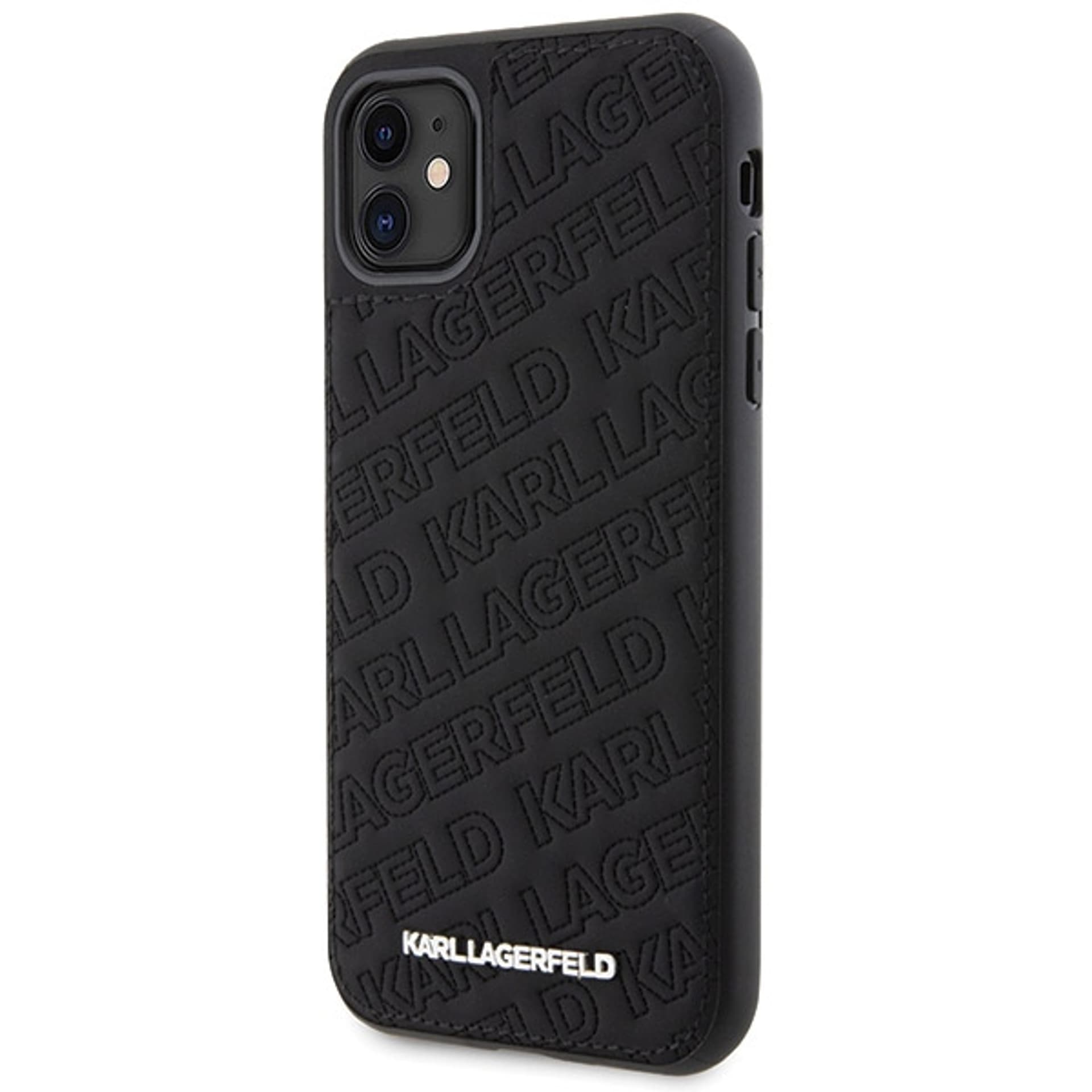 

Karl Lagerfeld KLHCN61PQKPMK iPhone 11 / Xr 6.1" czarny/black hardcase Quilted K Pattern