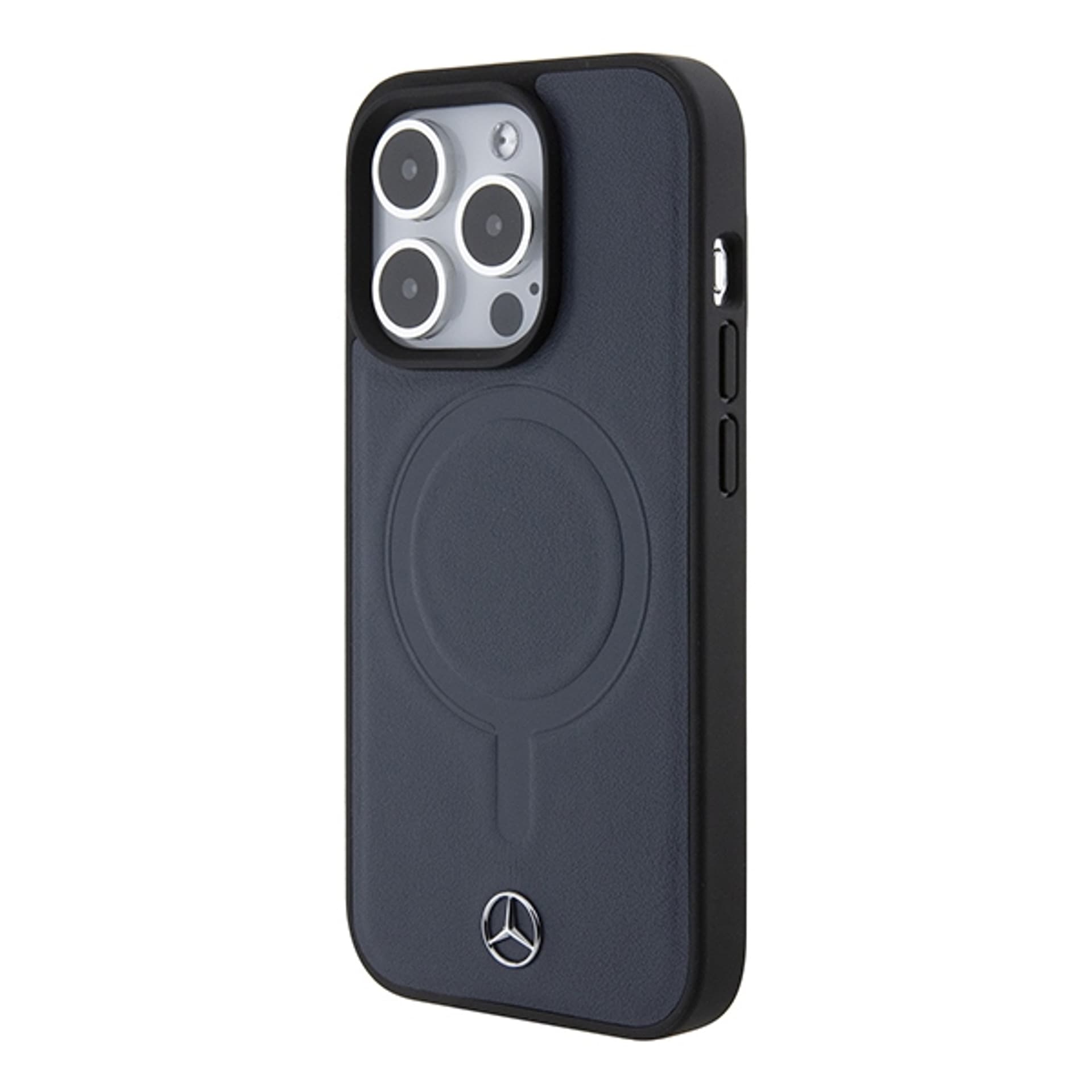 

Mercedes MEHMP15X23RCMV iPhone 15 Pro Max 6.7" granatowy/navy hardcase Smooth Leather MagSafe
