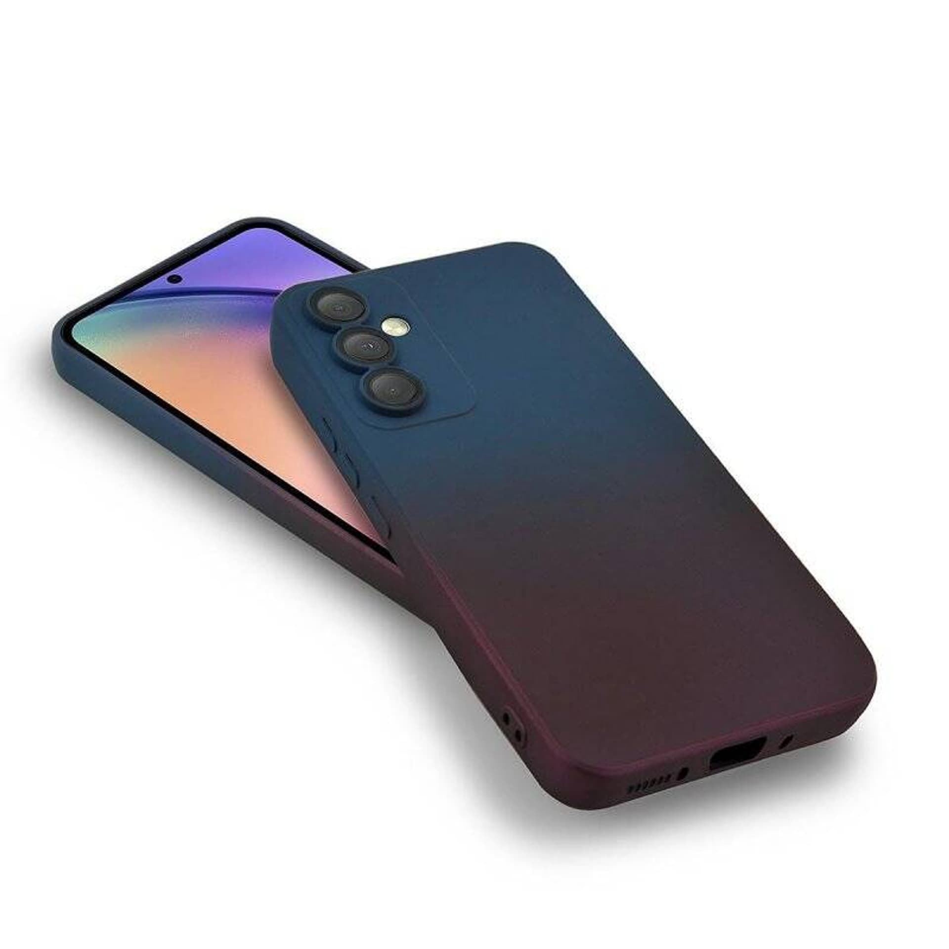 

Etui SAMSUNG GALAXY A24 4G / M34 5G Ombre Case granatowe
