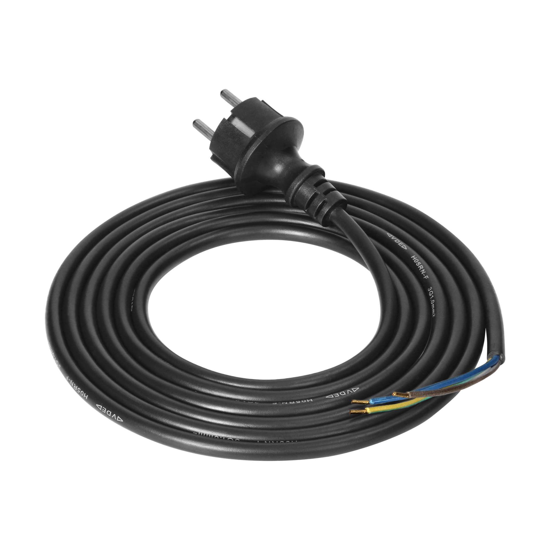 

Przewód przyłączeniowy, wtyczka guma, 3x1mm2, 3m