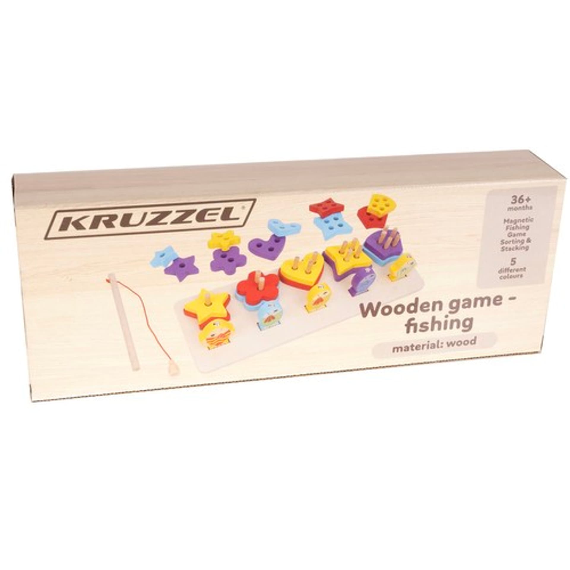 

Sorter drewniany- łowienie rybek Kruzzel 22565