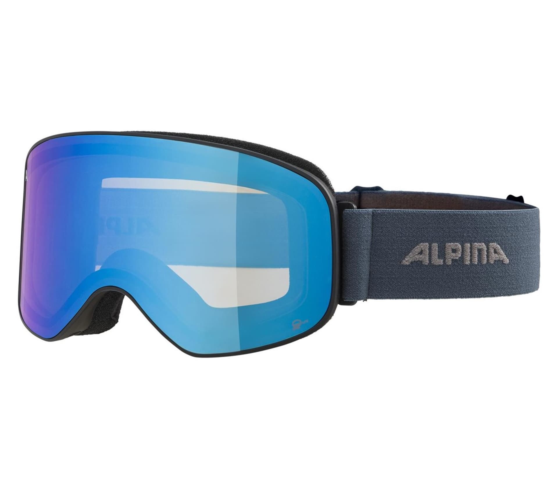 

Gogle ALPINA SLOPE Q-LITEblack-dirblue matt Q-LITE blue S2