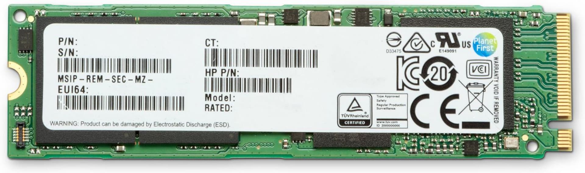 

HP 1TB M.2 2280 PCIe TLC SSD