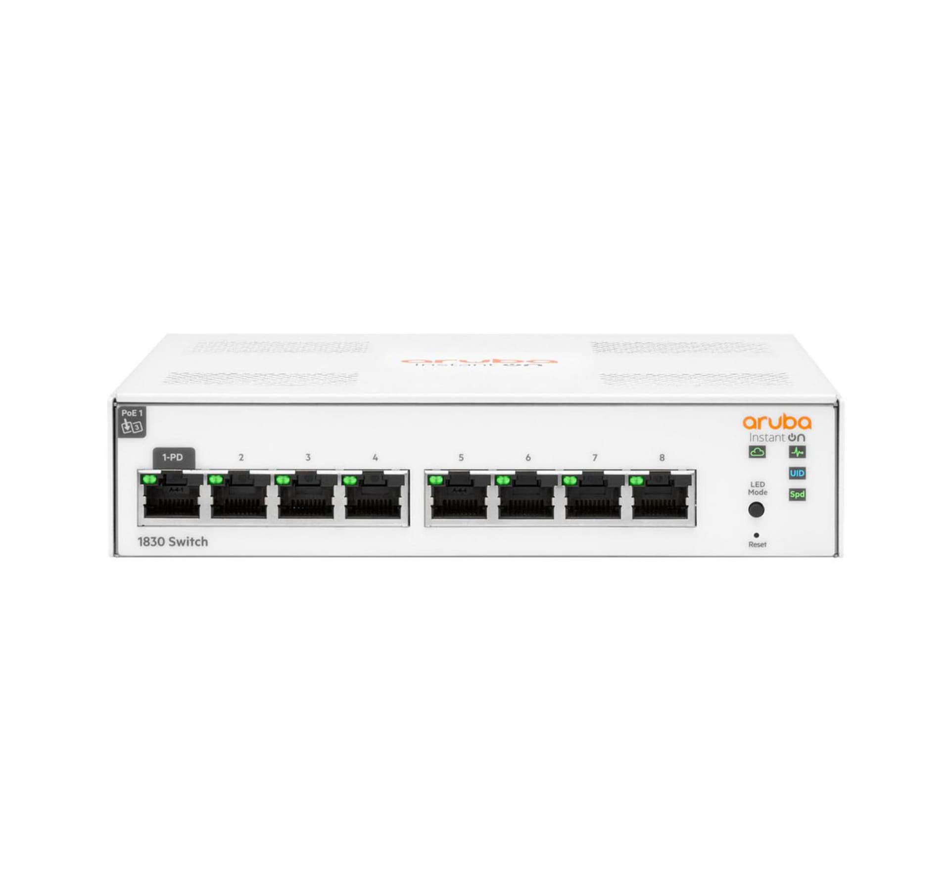 

Switch Instant On 1830 8x1GbE JL810A