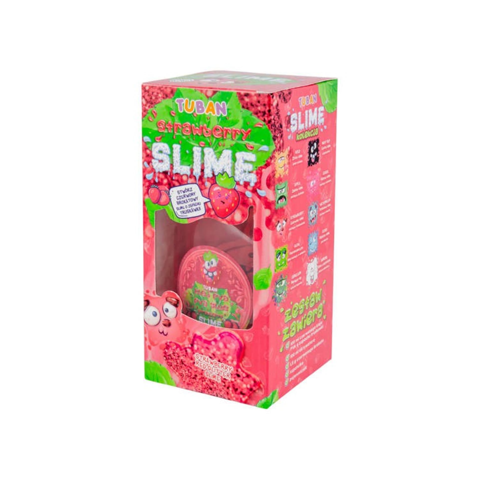 

Zestaw super slime - Truskawka