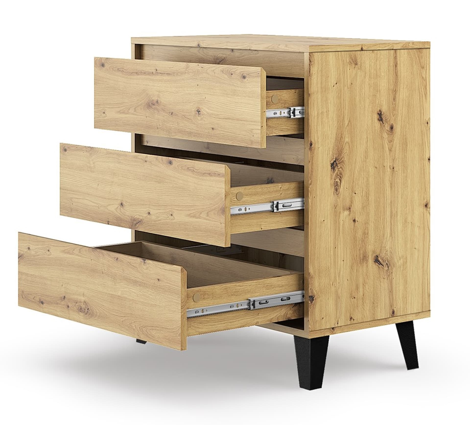 

KOMODA SCANDI 3SZUFLADY ARTISAN