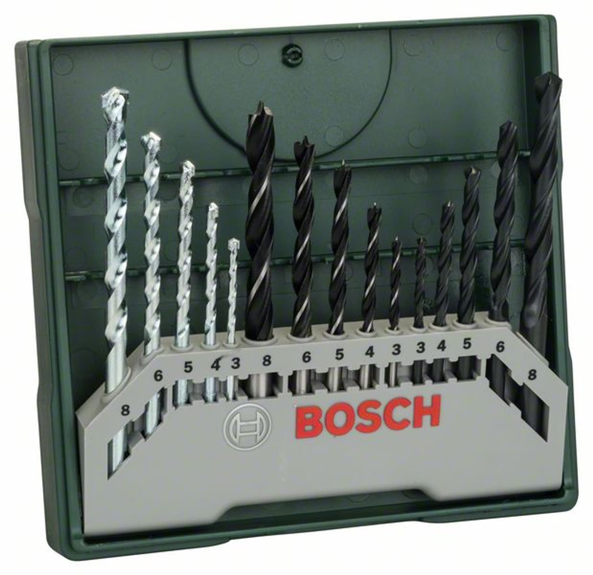 

ZESTAW WIERTEŁ DO DREWNA,METALU,BETONU X-LINE 15PC