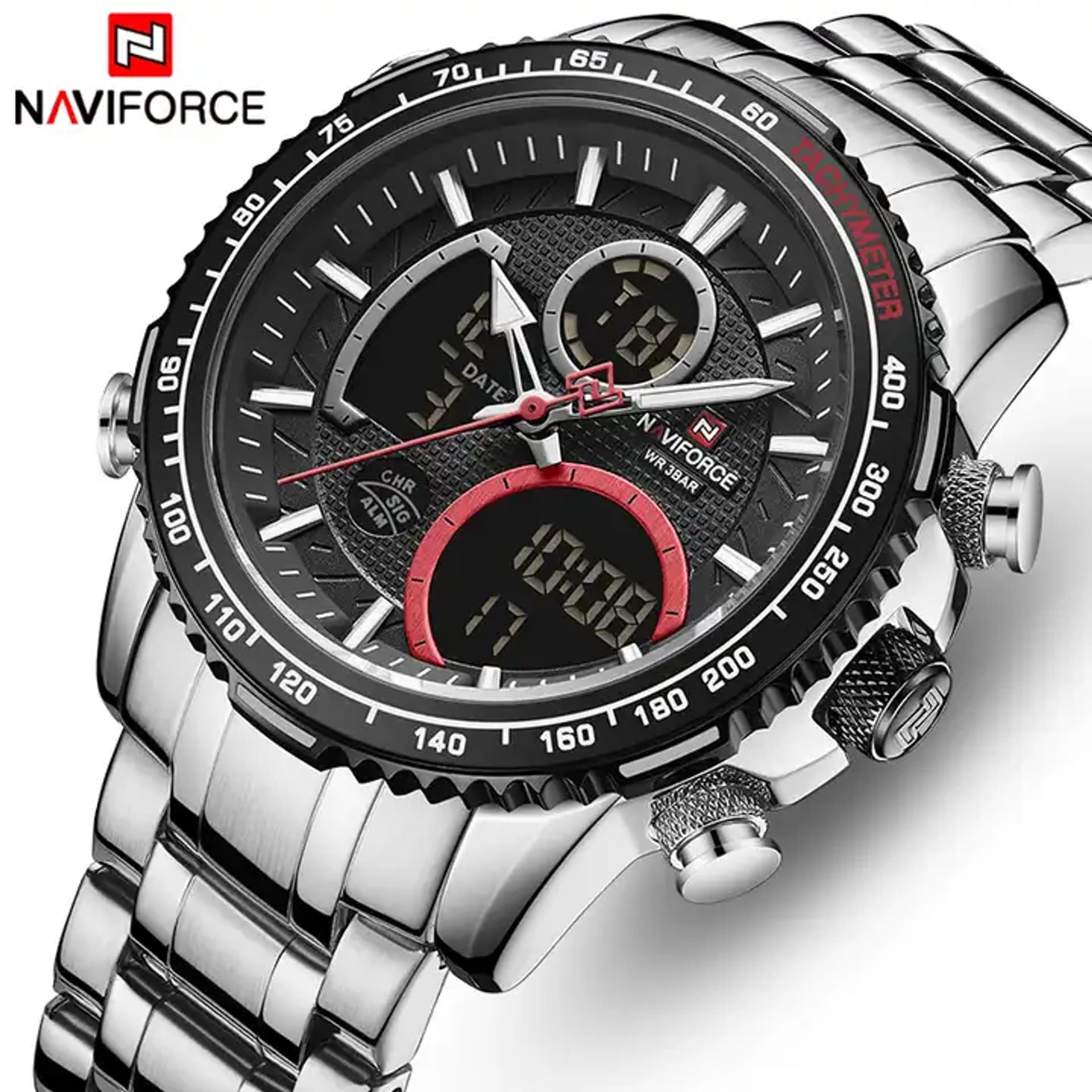 

ZEGAREK MĘSKI NAVIFORCE NF9182 - (zn118a) + BOX, Zn118a) + bo