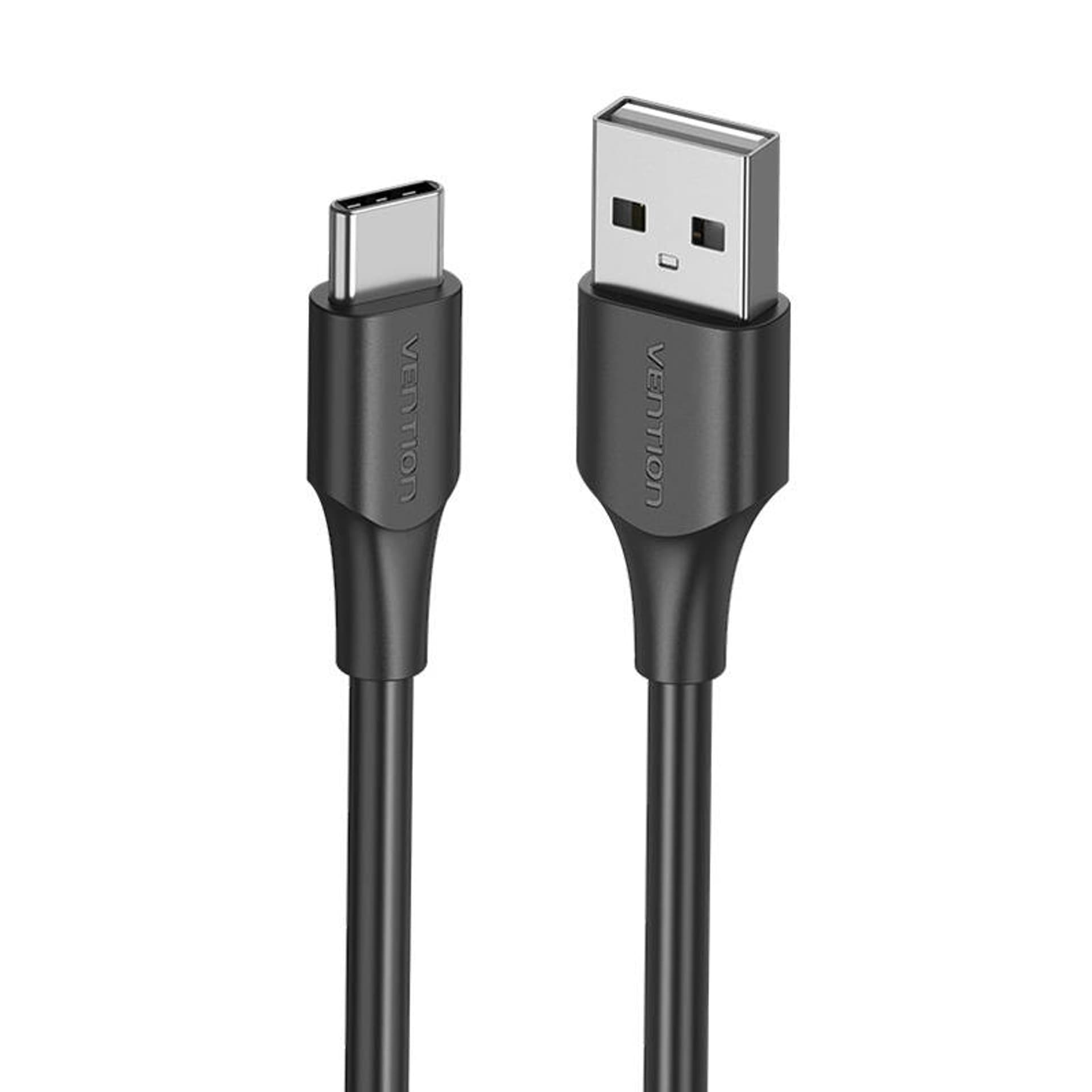 

Kabel USB 2.0 A do USB-C 3A 0,25m Vention CTHBC czarny