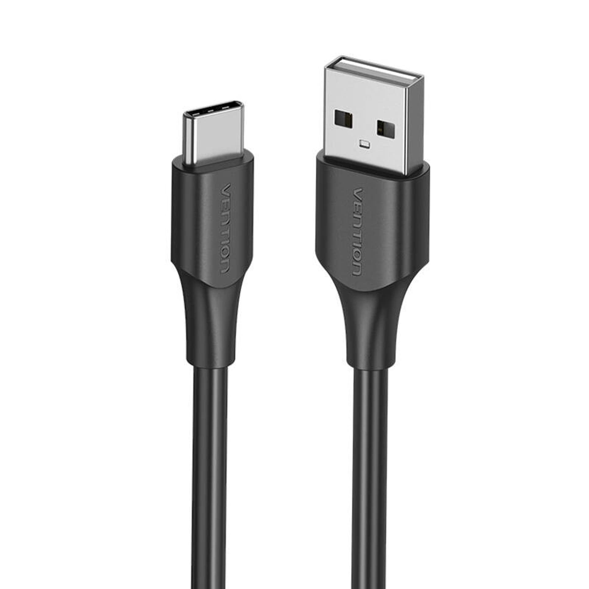 

Kabel USB 2.0 A do USB-C 3A Vention CTHBF 1m Czarny