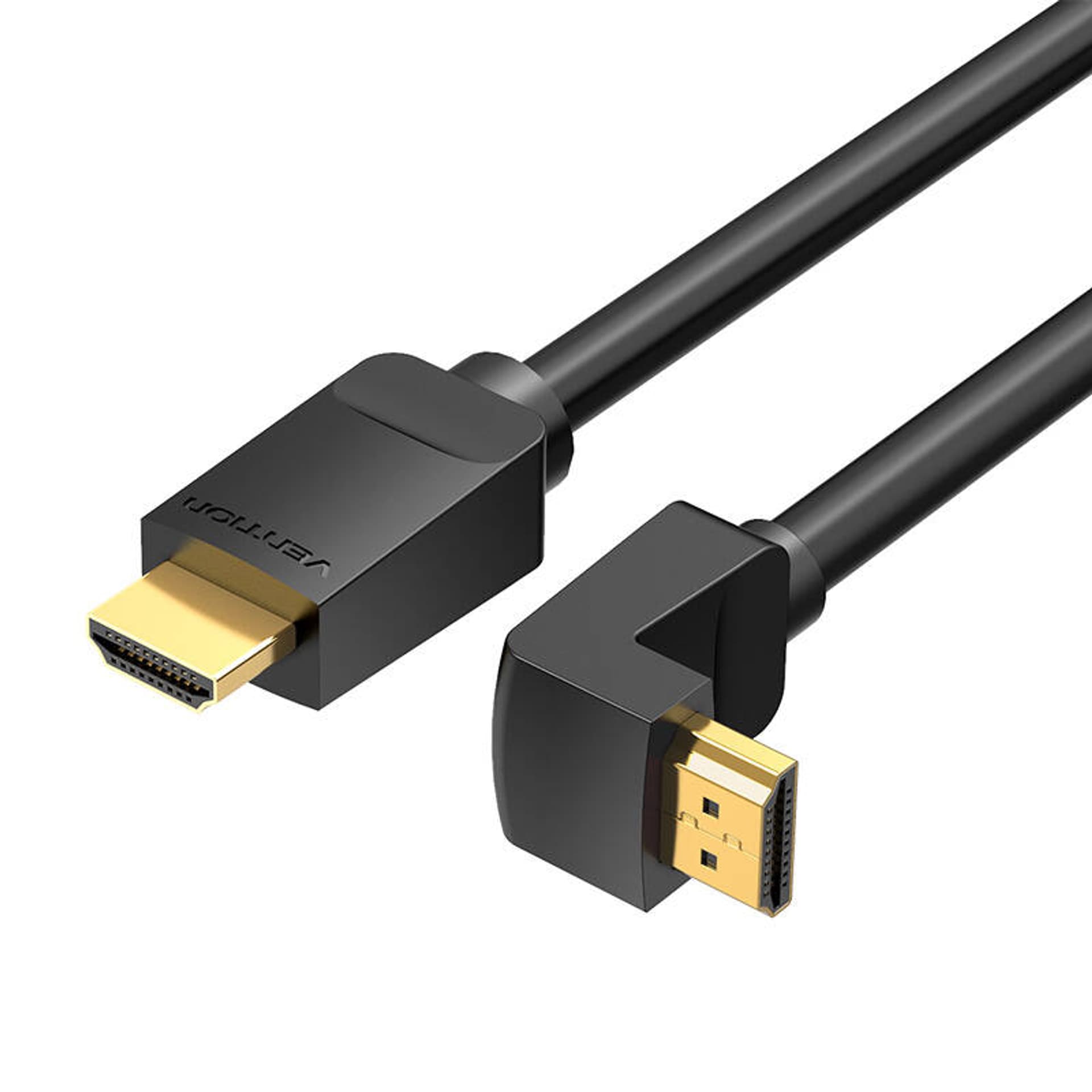 

Kabel HDMI Vention AAQBG 1,5m kątowy 270° (czarny)