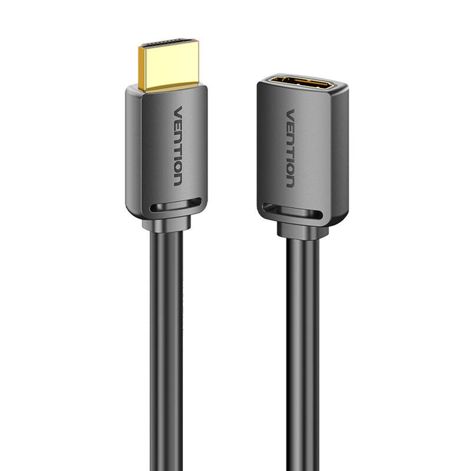 

Kabel HDMI-A męski do HDMI-A żeński 4K HD PVC 1.5m Vention AHCBG (czarny)