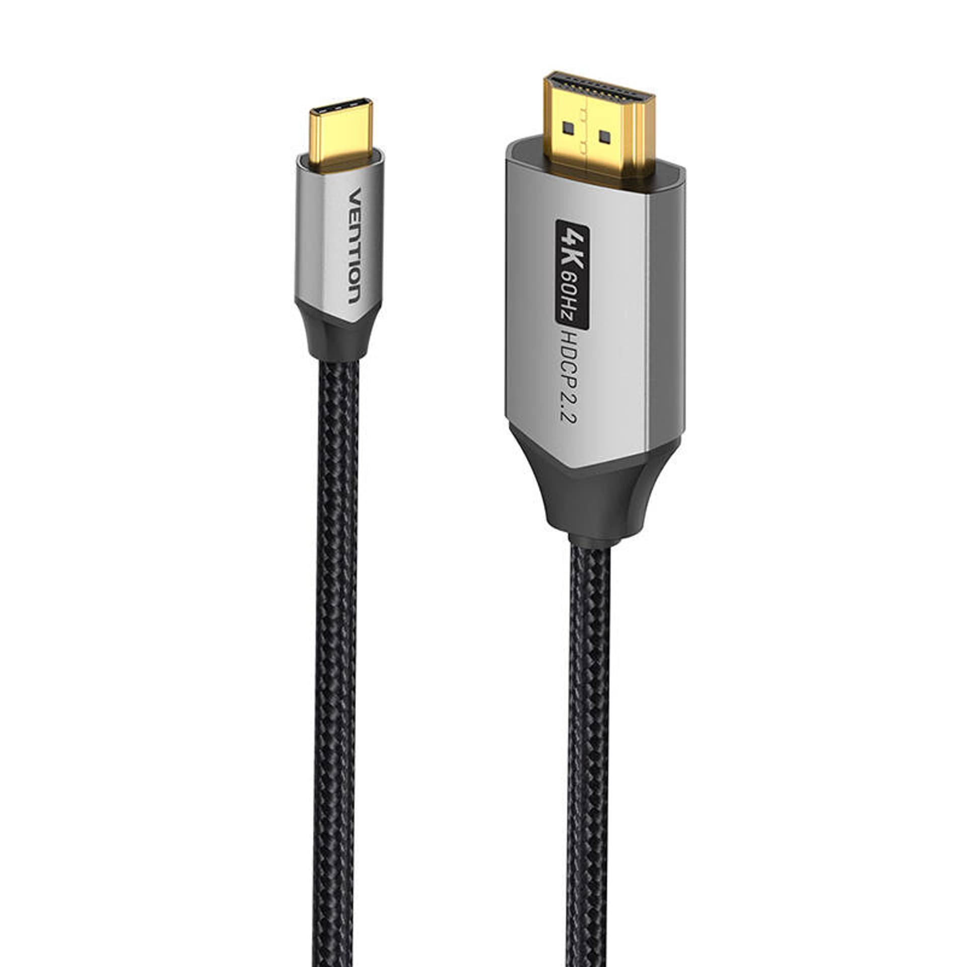 

Kabel USB-C do HDMI 1.5m Vention CRBBG (Czarny)