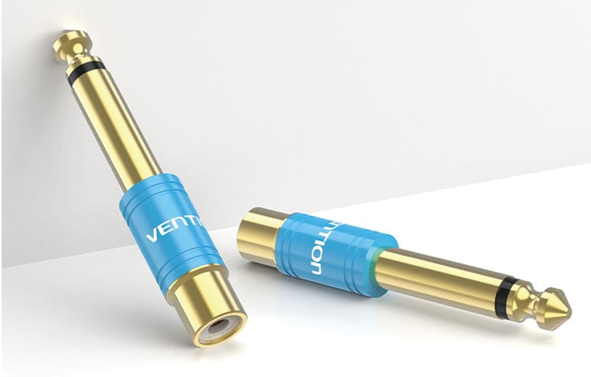 

Adapter audio Vention VDD-C03 6,35mm męski na RCA żeński 0,5m niebieski