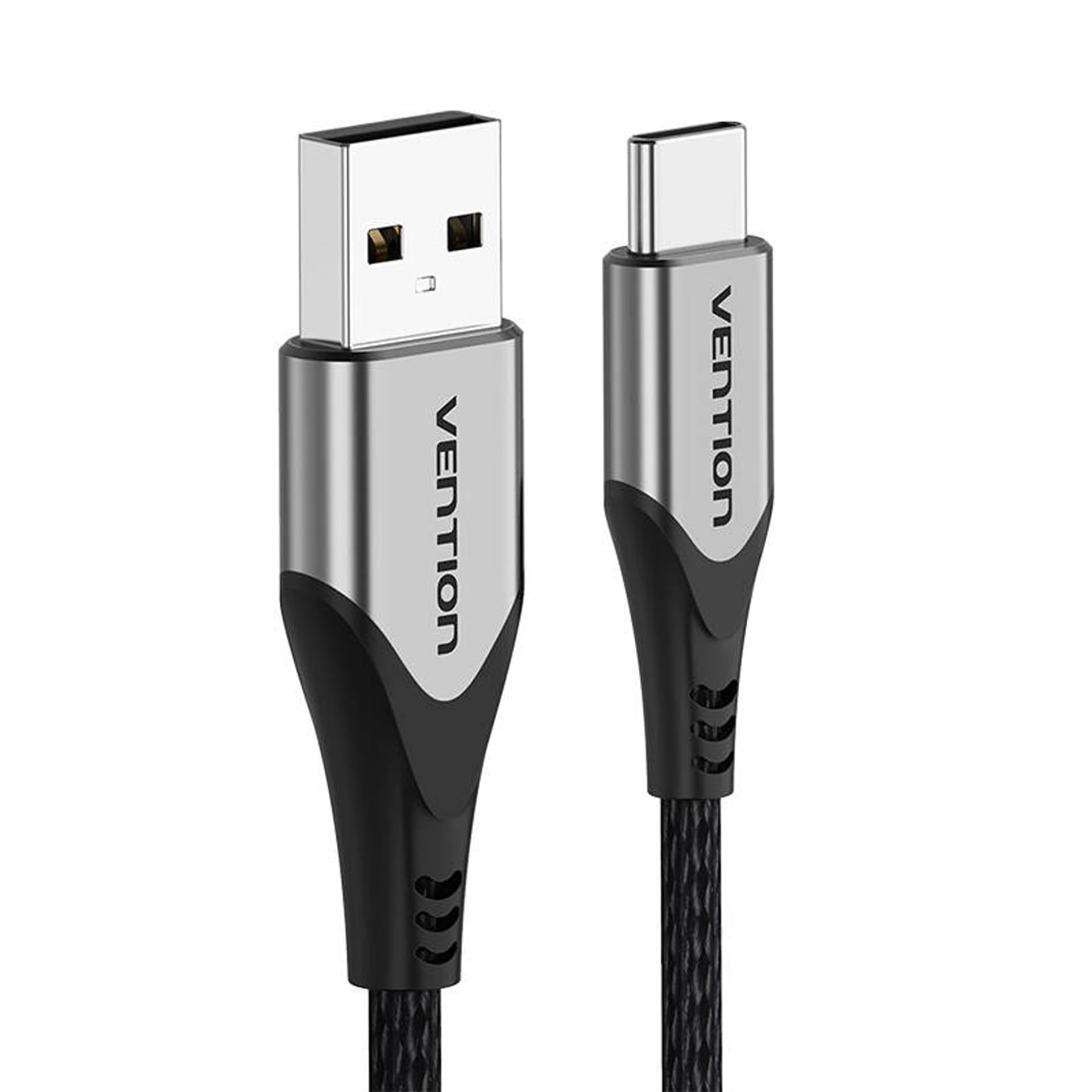 

Kabel USB 2.0 A do USB-C 3A Vention CODHH 2m szary