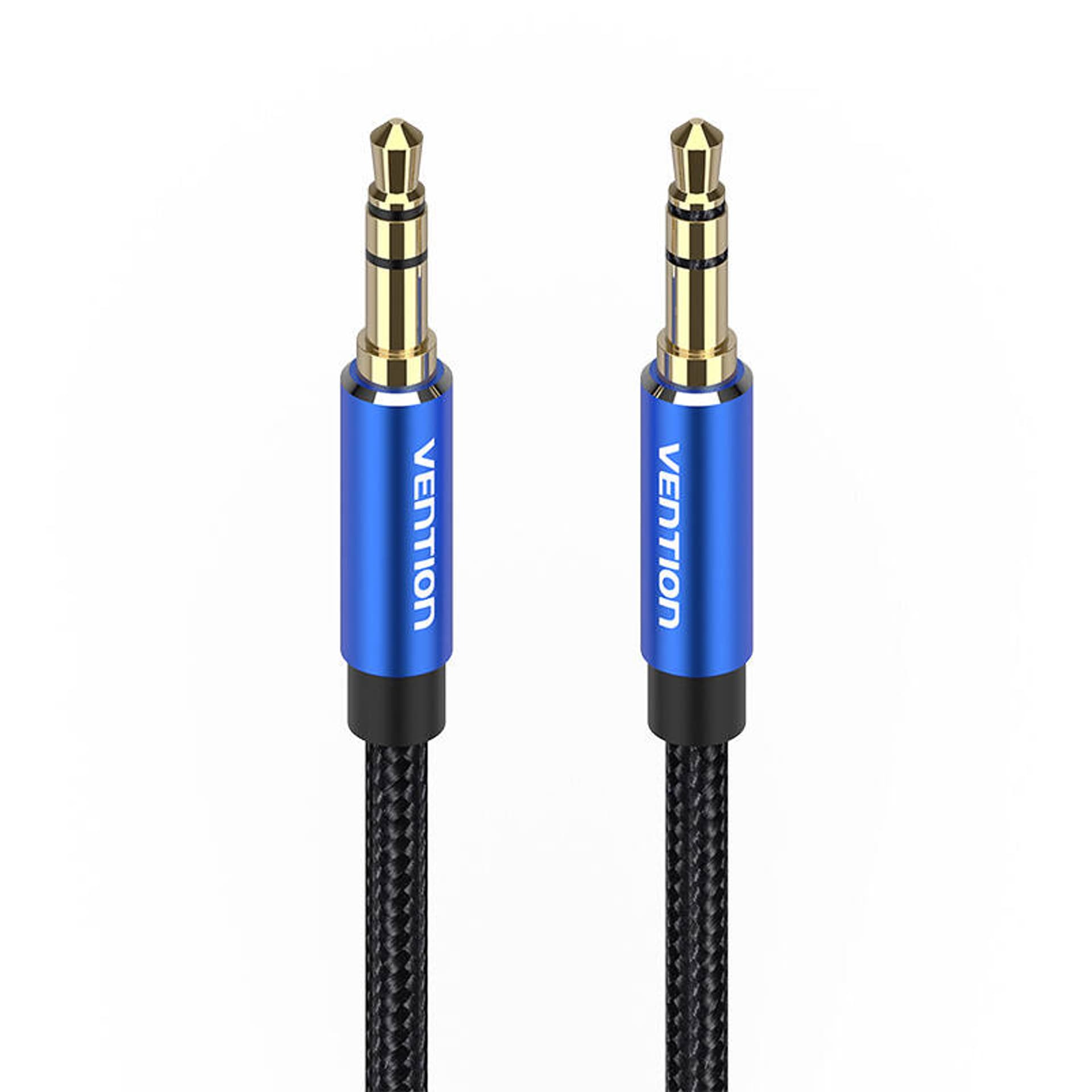 

Kabel audio 3,5mm 1,5m Vention BAWLG Czarny