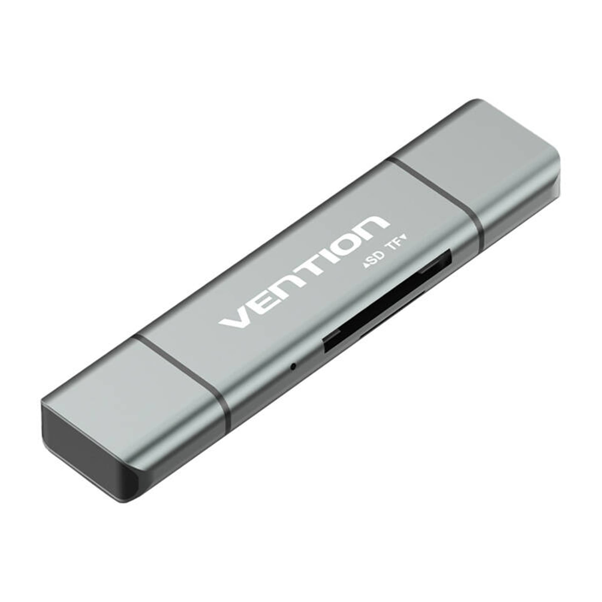 

Wielofunkcyjny czytnik kart USB2.0 Vention CCJH0 szary