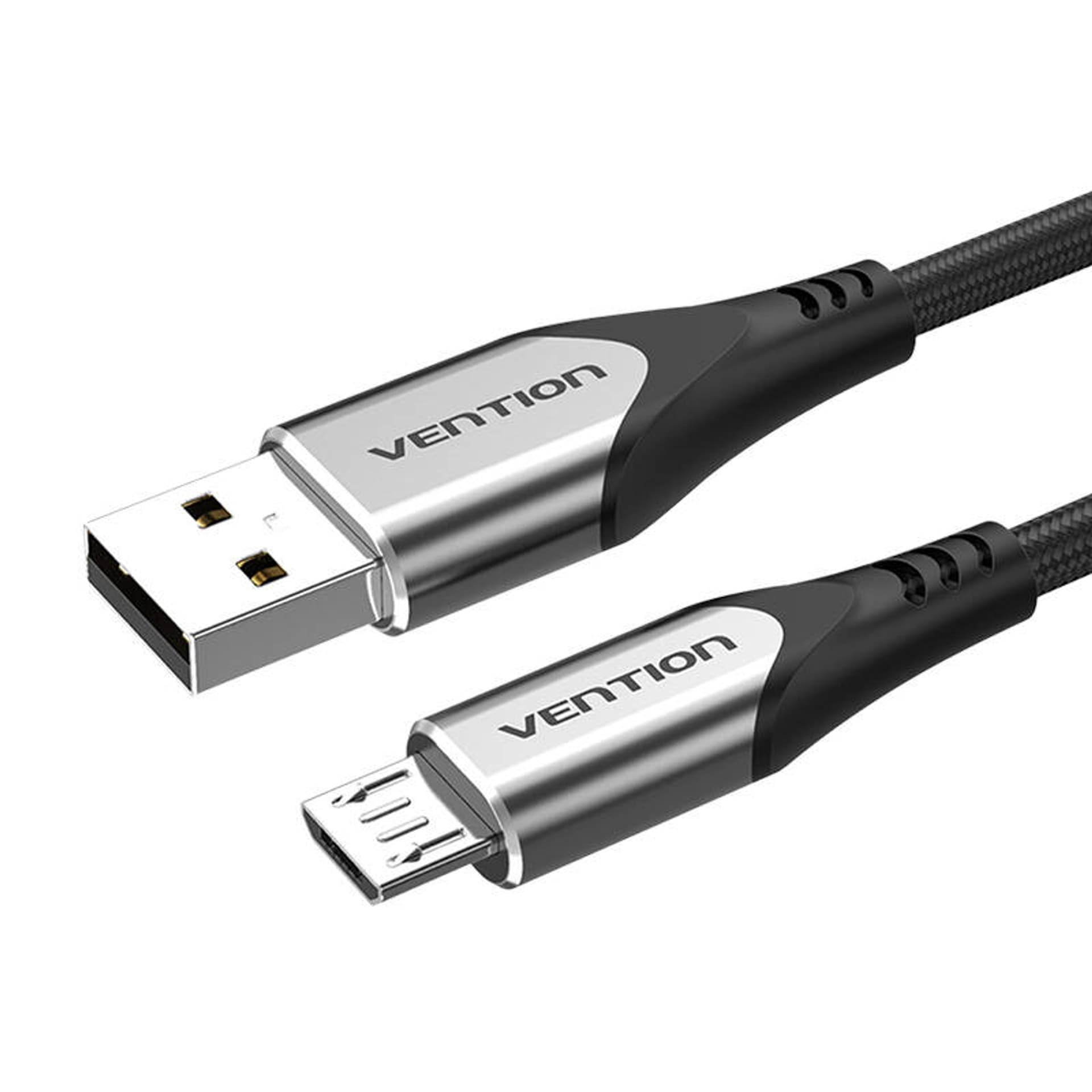 

Kabel USB 2.0 A do Micro-B 3A 1,5m Vention COAHG szary