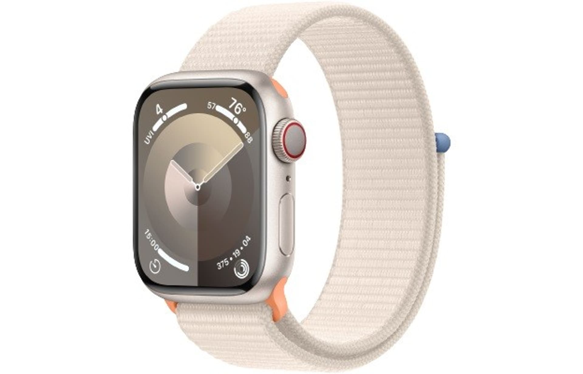 

Watch Series 9 GPS + Cellular 41 mm APPLE watchOS Księżycowa poświata